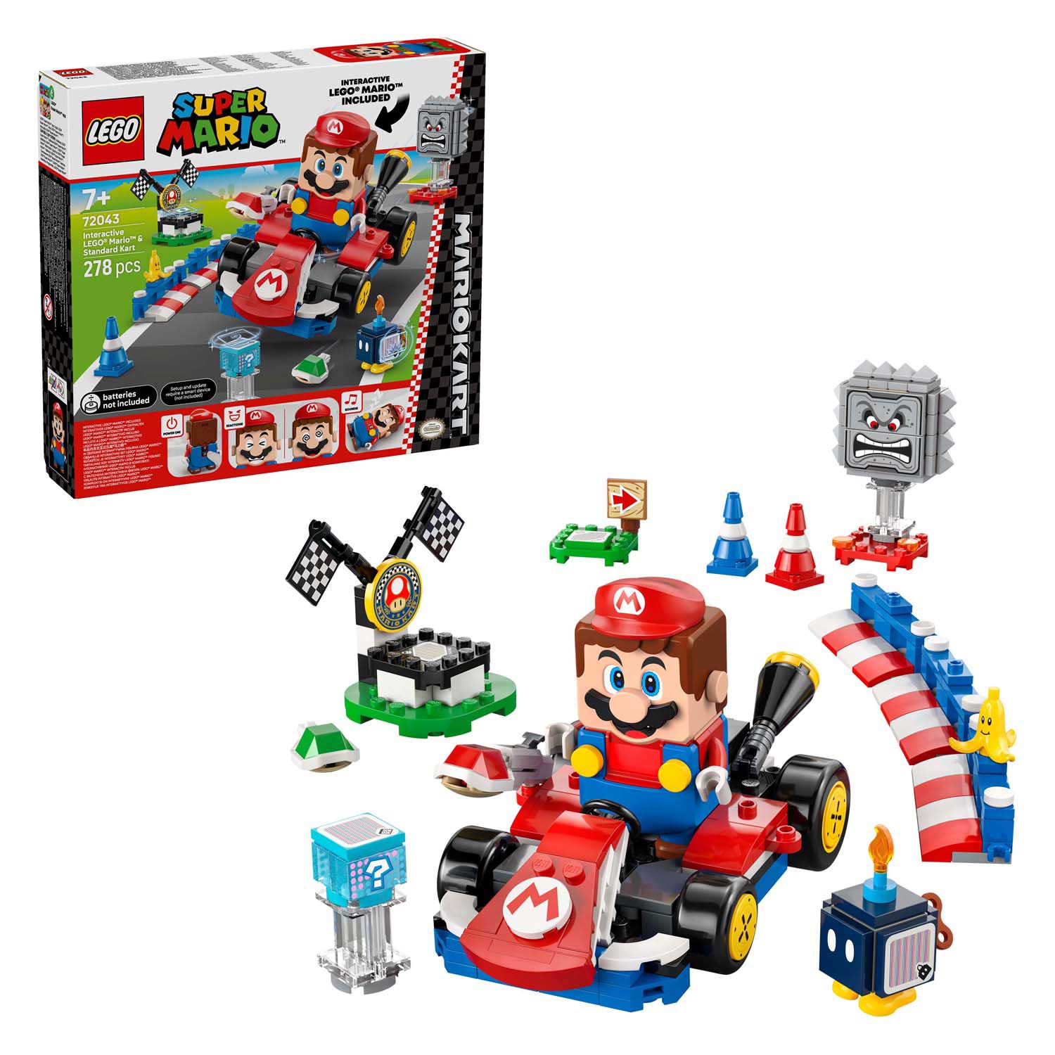LEGO Super Mario 72043 Mario und Standard-Kart