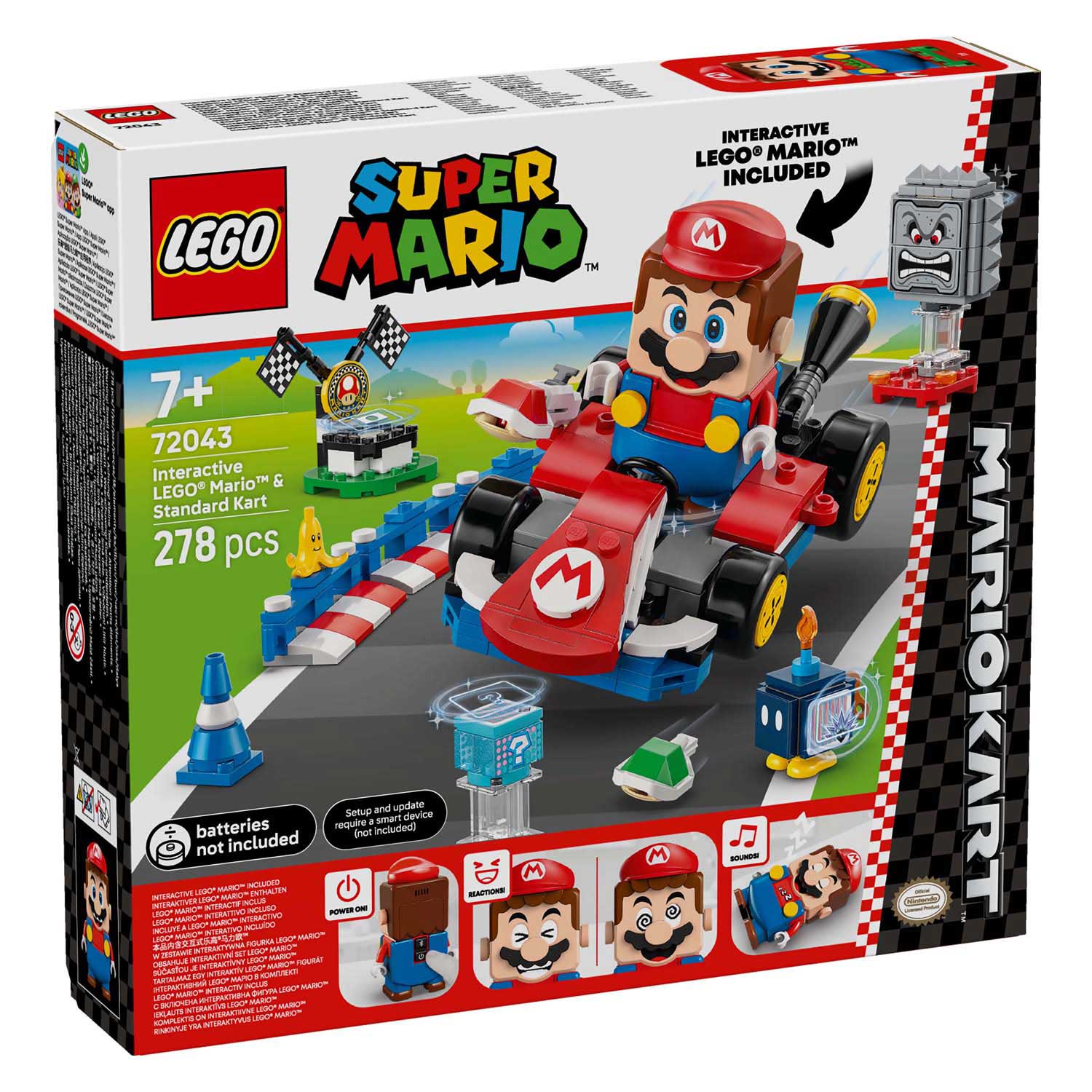 LEGO Super Mario 72043 Mario und Standard-Kart