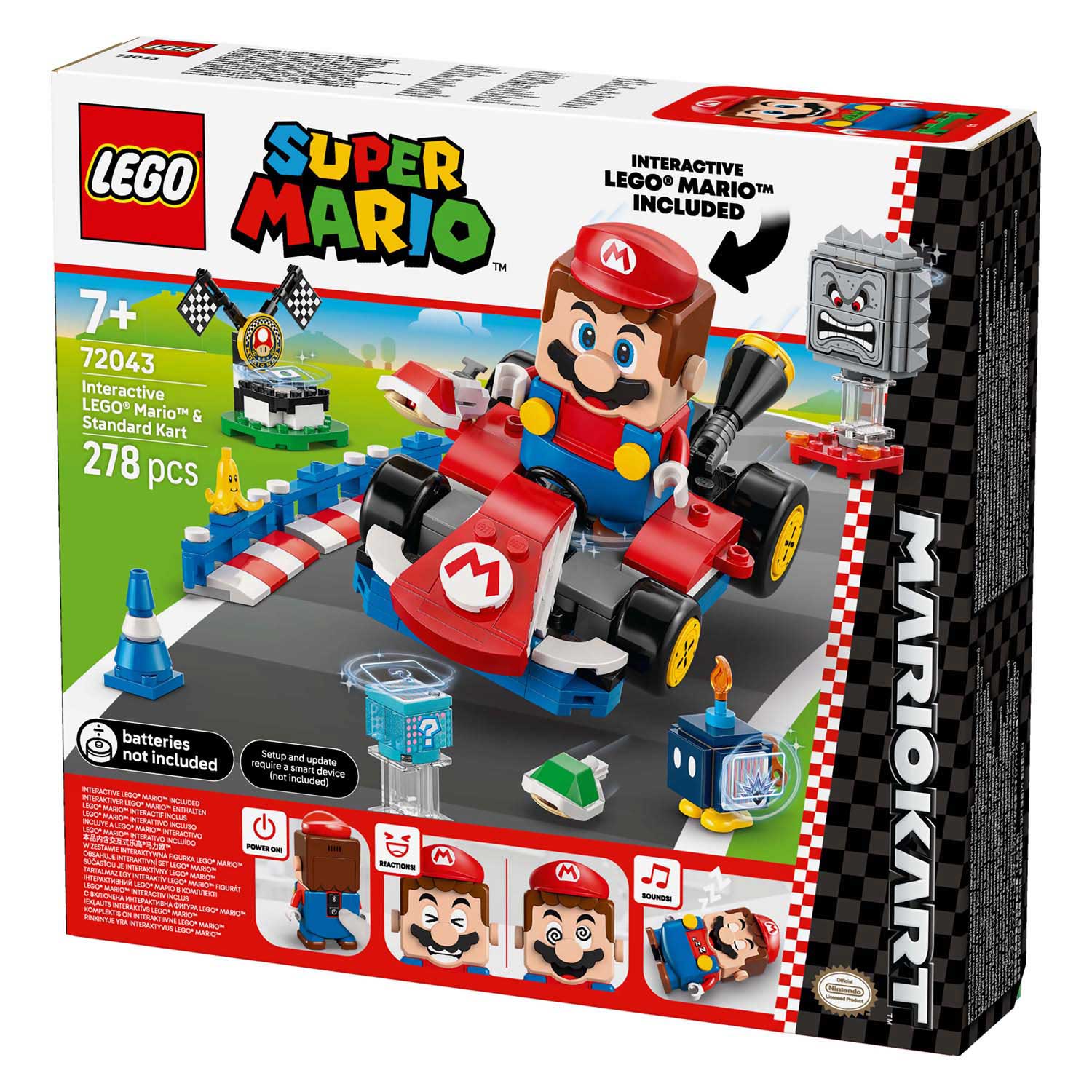 LEGO Super Mario 72043 Mario und Standard-Kart