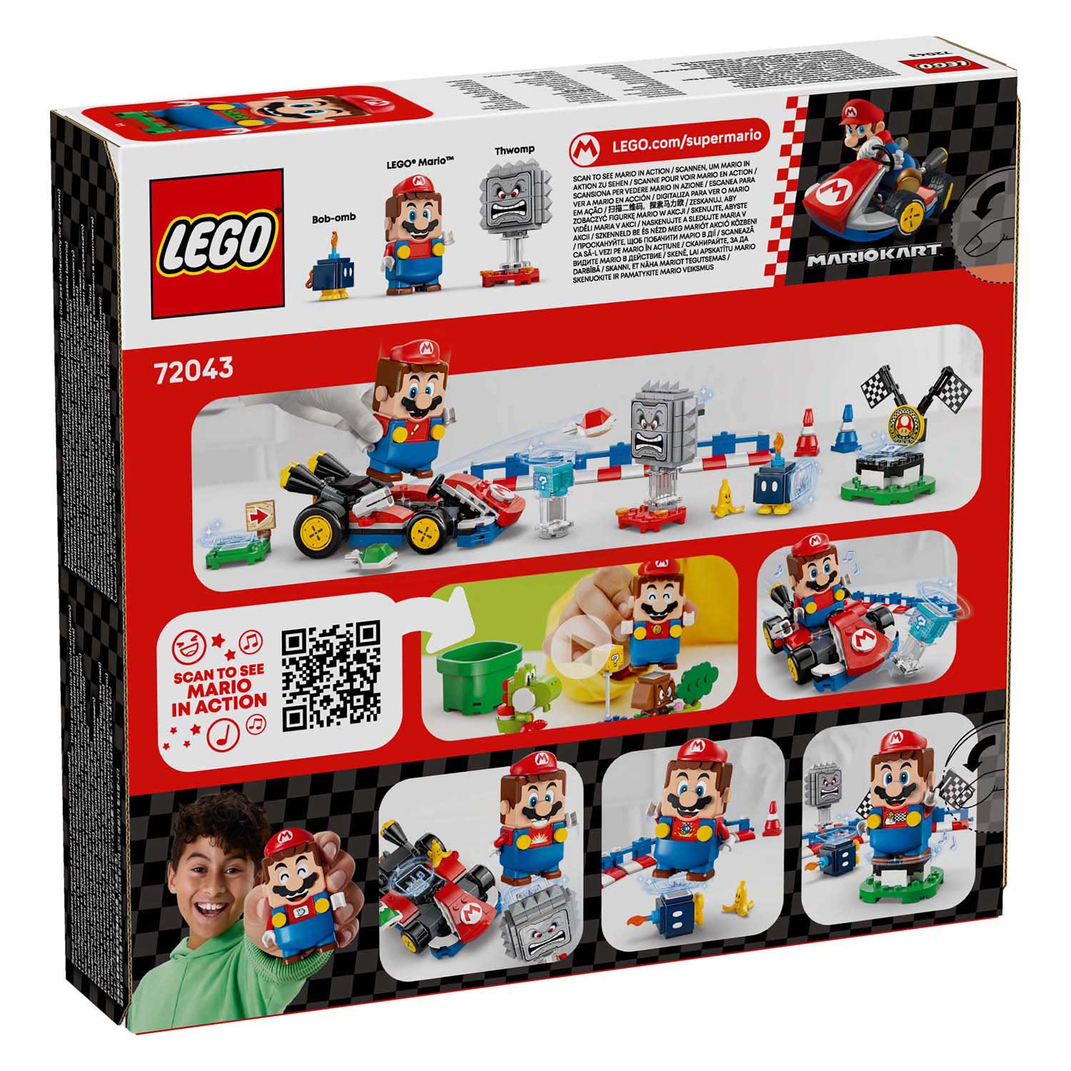 LEGO Super Mario 72043 Mario und Standard-Kart