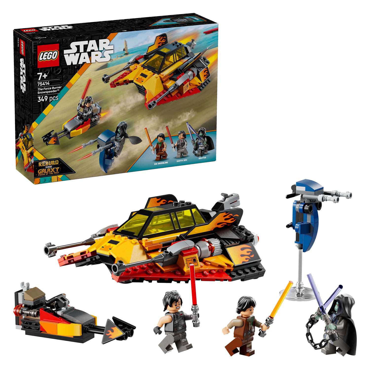 LEGO Star Wars 75414 The Force Burner Snowspeeder
