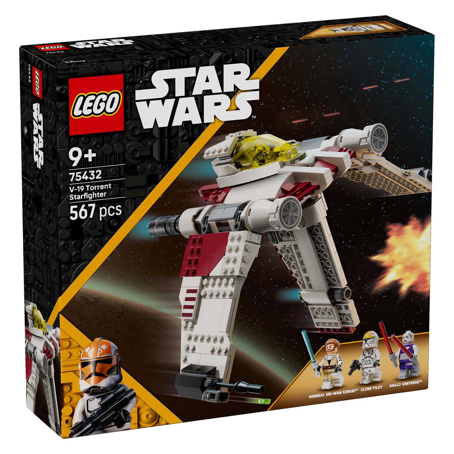 LEGO Star Wars 75432 V-19 Torrent starfighter