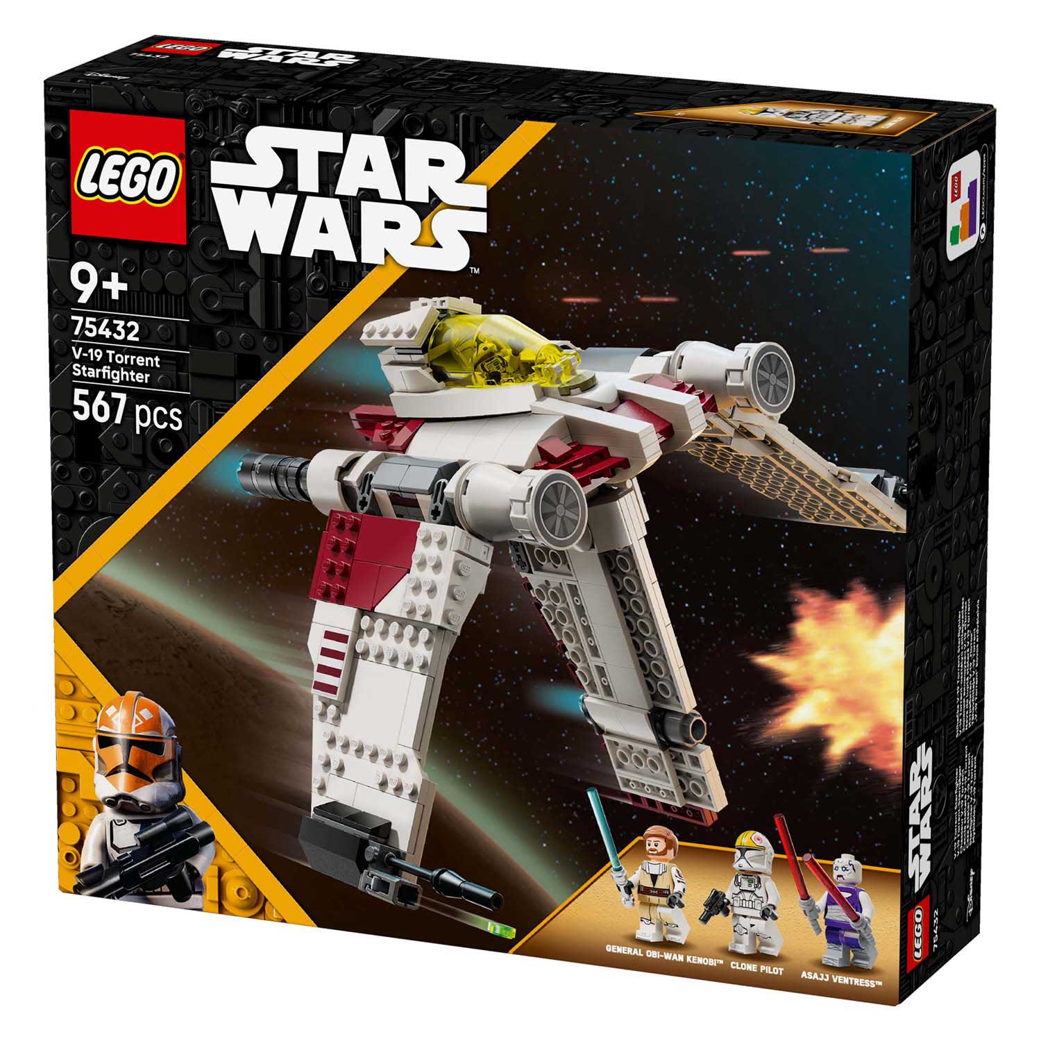 LEGO Star Wars 75432 V-19 Torrent starfighter