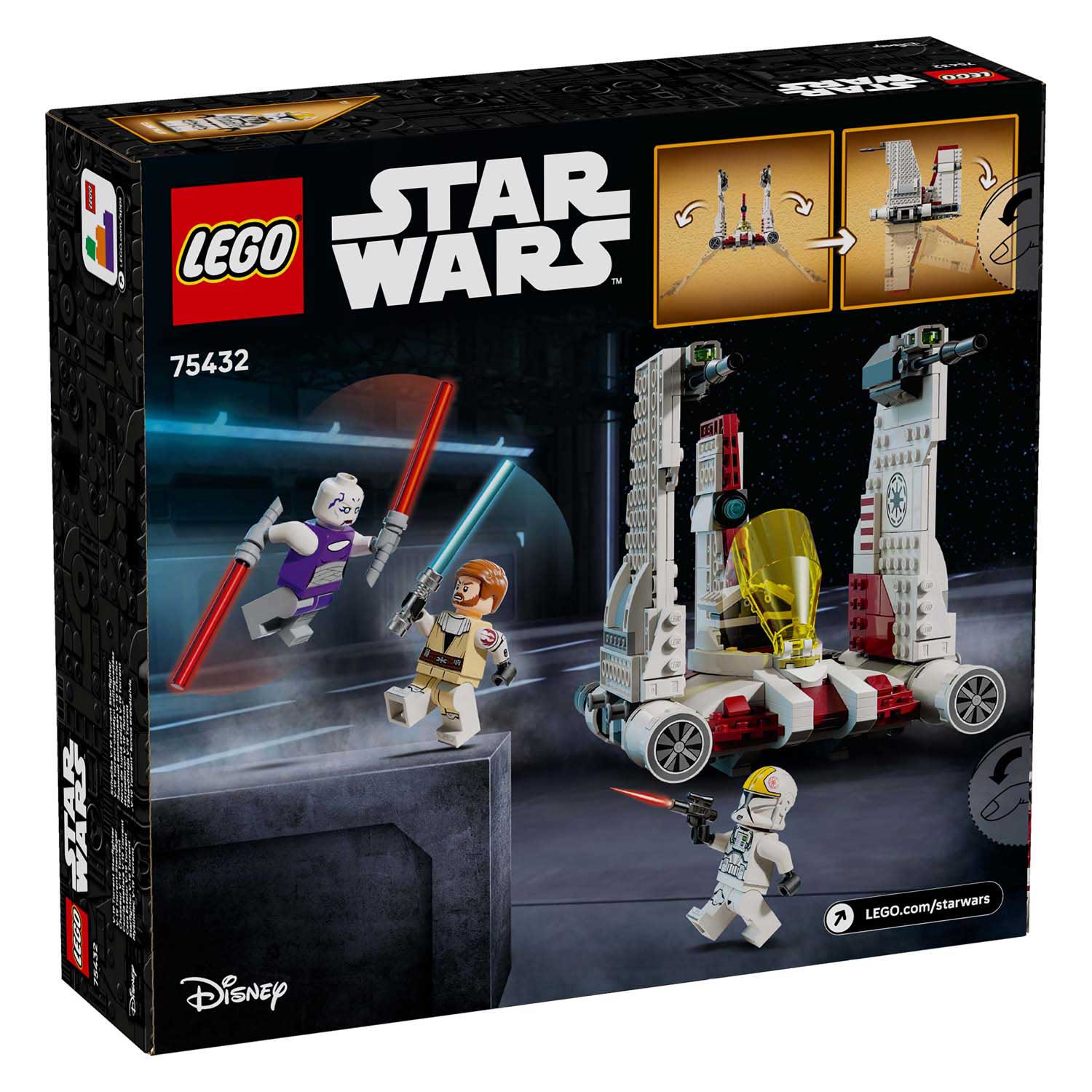 LEGO Star Wars 75432 V-19 Torrent starfighter