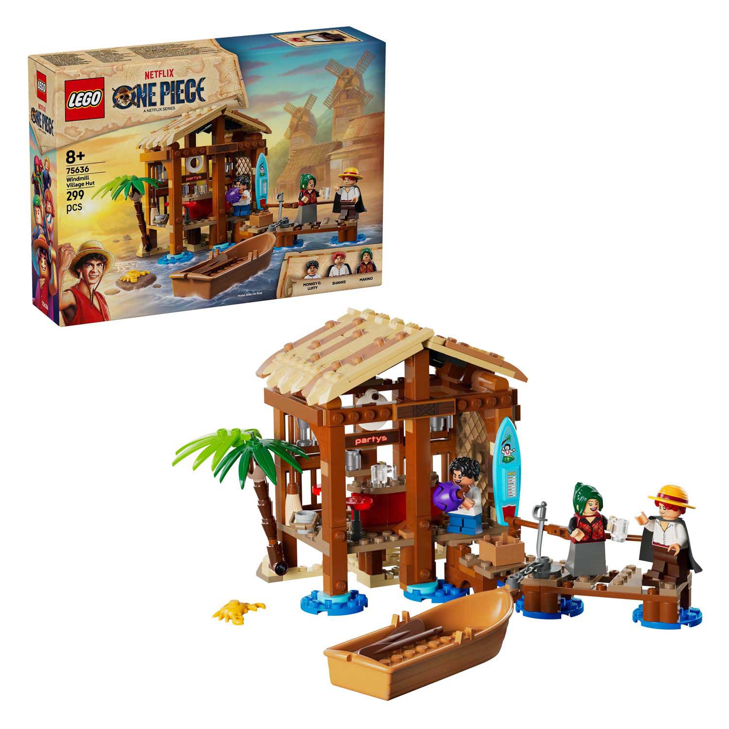 LEGO One Piece 75636 La cabane du village des moulins à vent