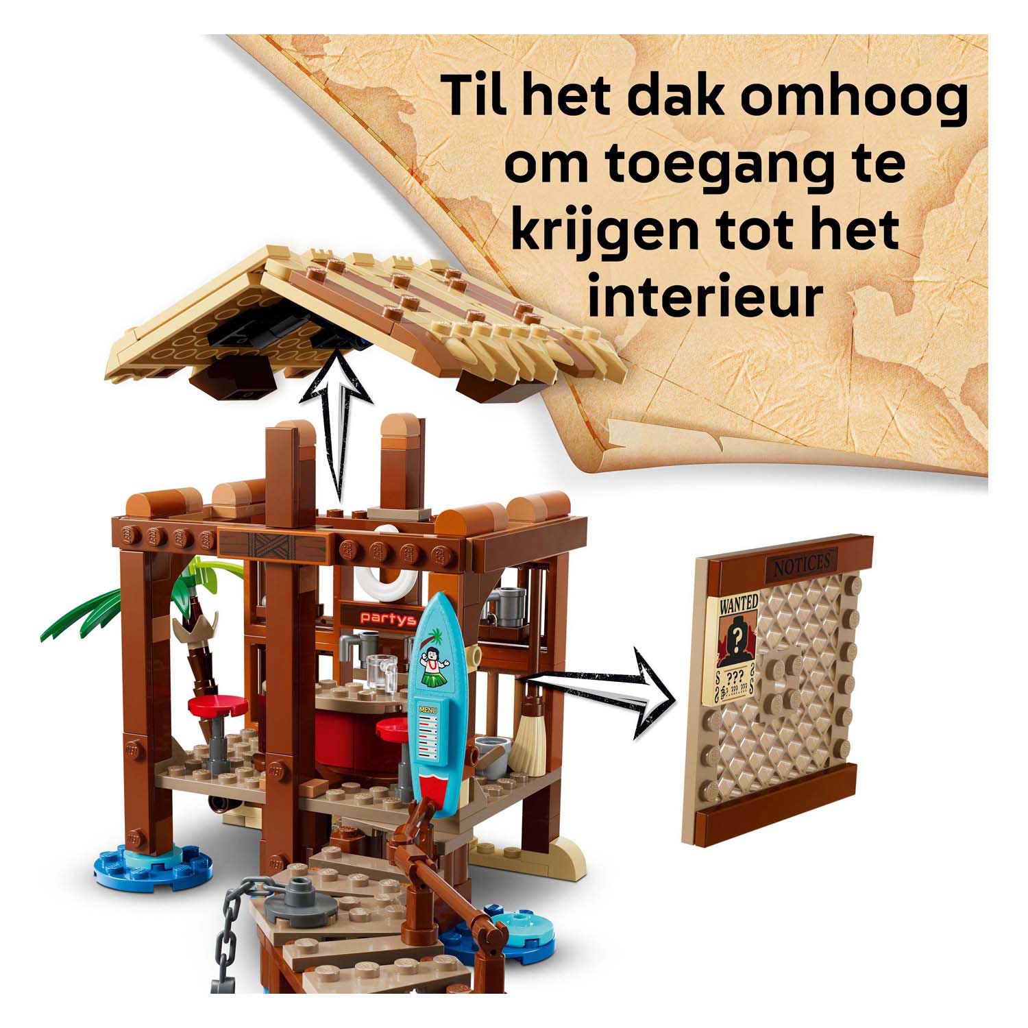 LEGO One Piece 75636 La cabane du village des moulins à vent