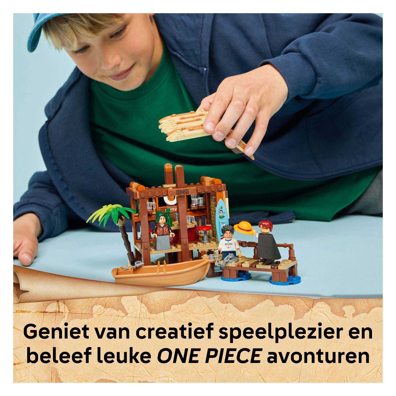 LEGO One Piece 75636 La cabane du village des moulins à vent