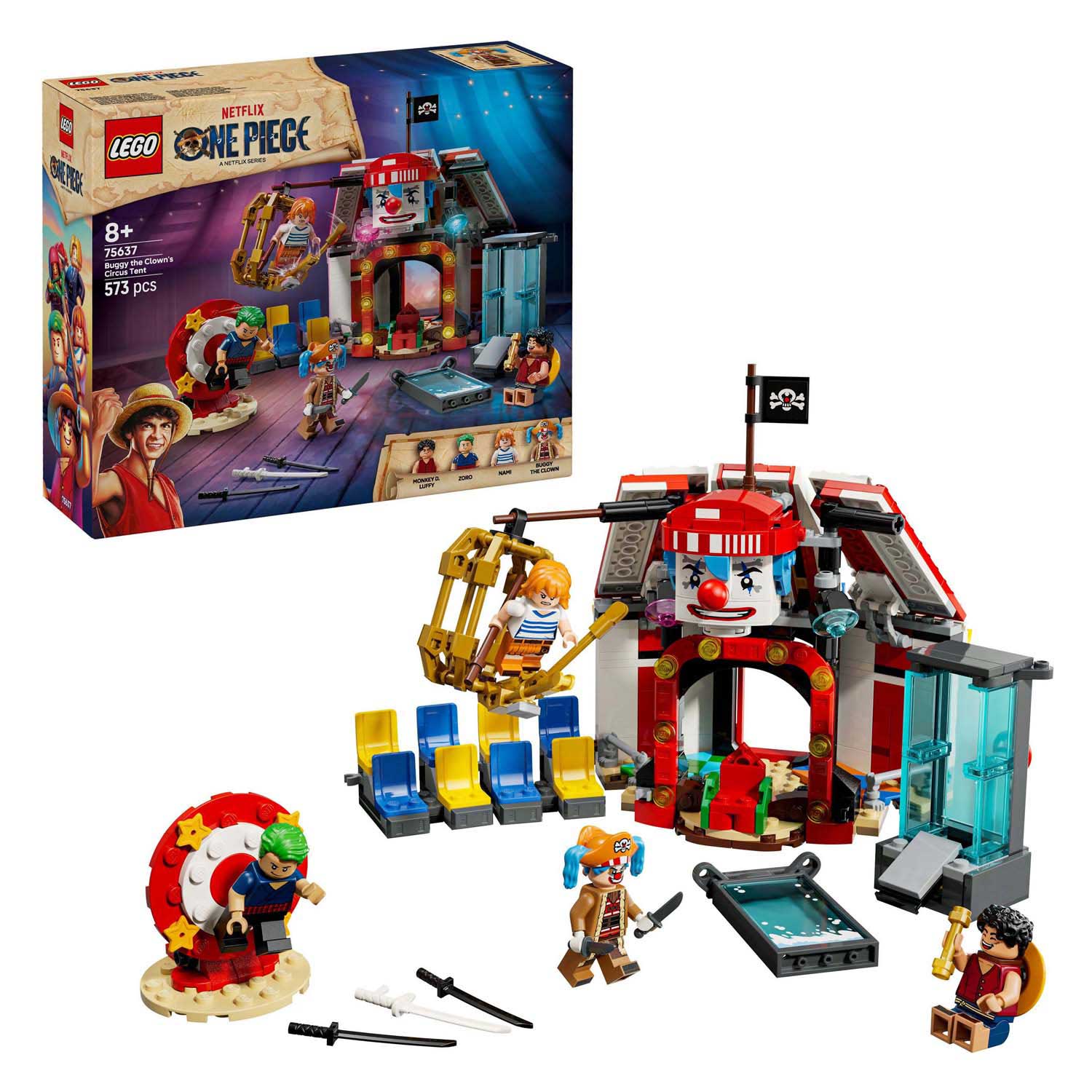 LEGO One Piece 75637 Buggy le Clown Chapiteau de cirque