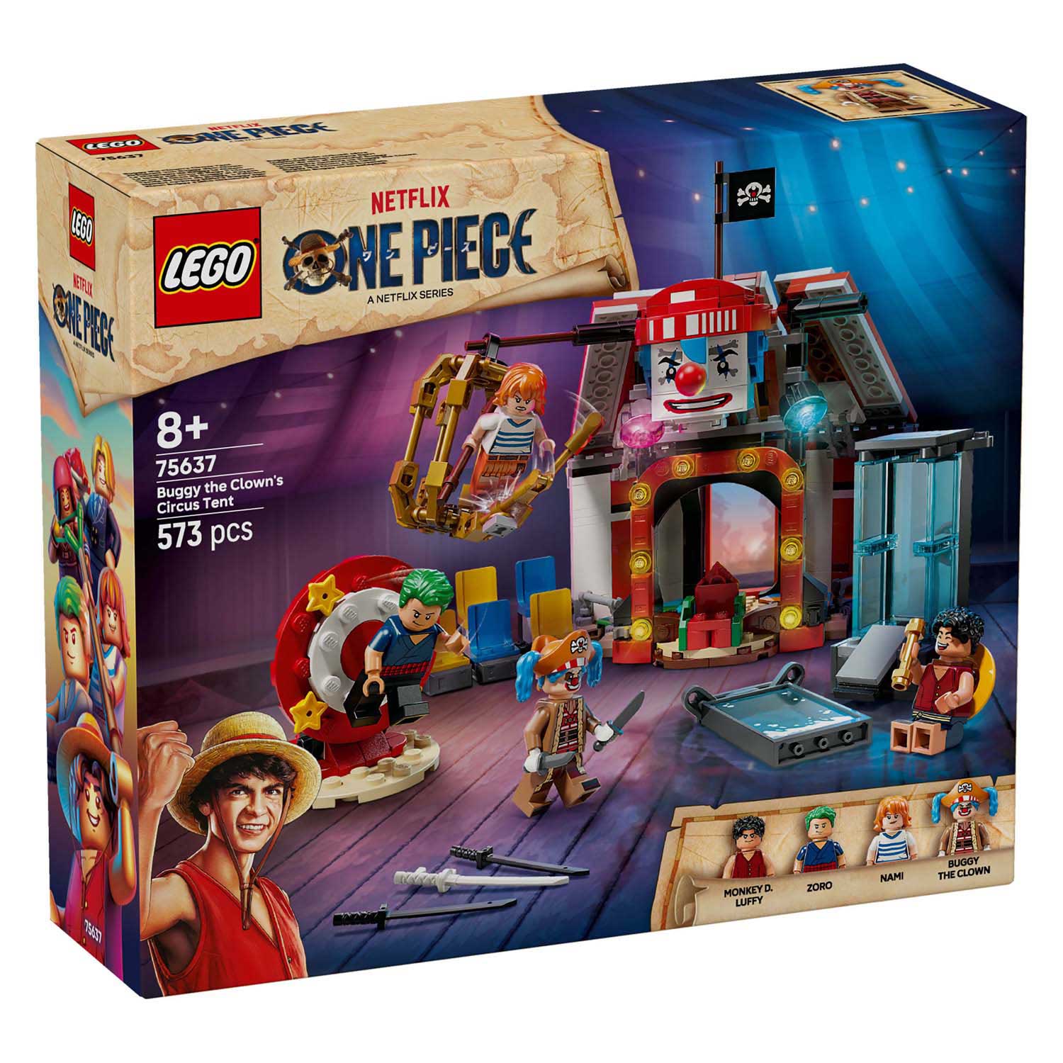 LEGO One Piece 75637 Buggy le Clown Chapiteau de cirque