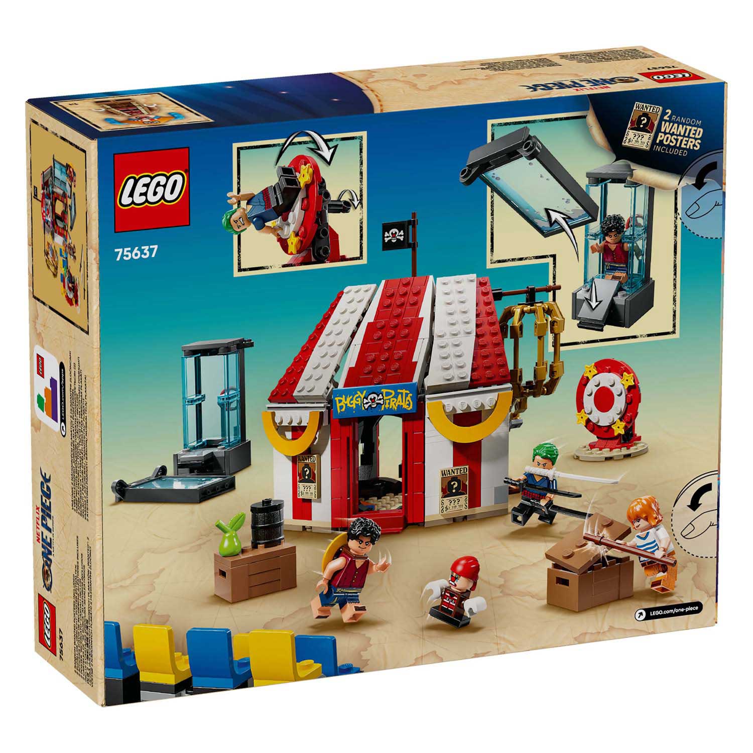 LEGO One Piece 75637 Buggy le Clown Chapiteau de cirque