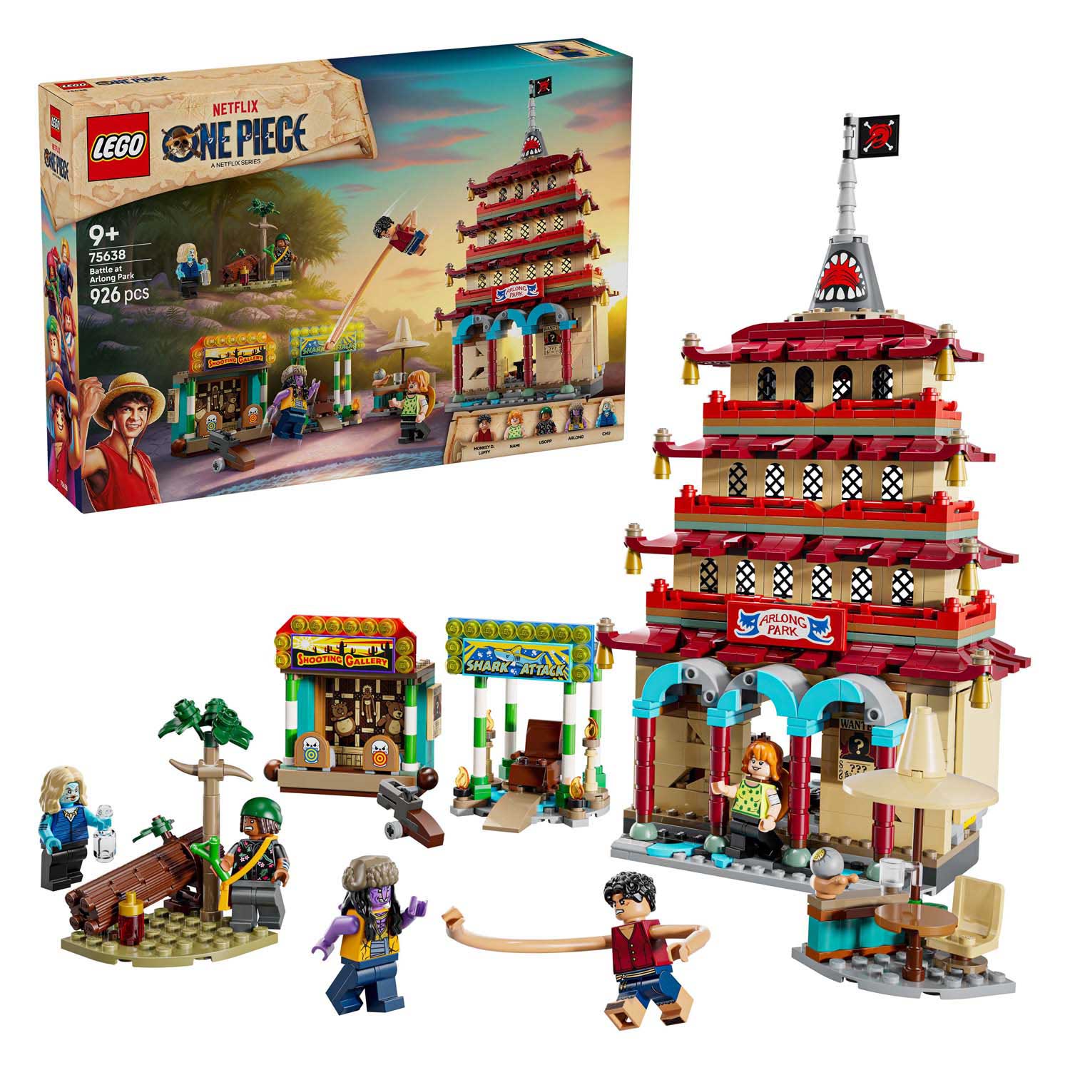 LEGO One Piece 75638 La Bataille d'Arlong Park