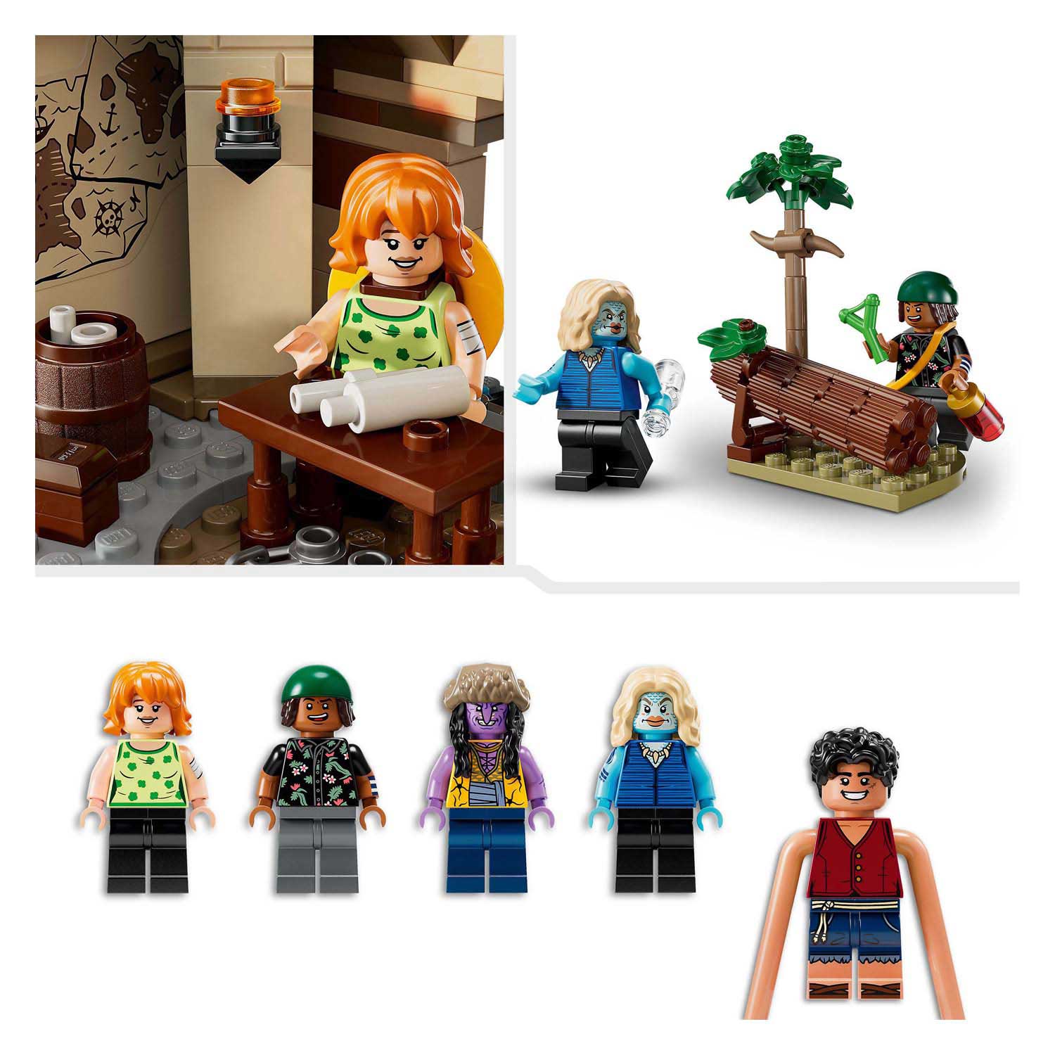 LEGO One Piece 75638 La Bataille d'Arlong Park