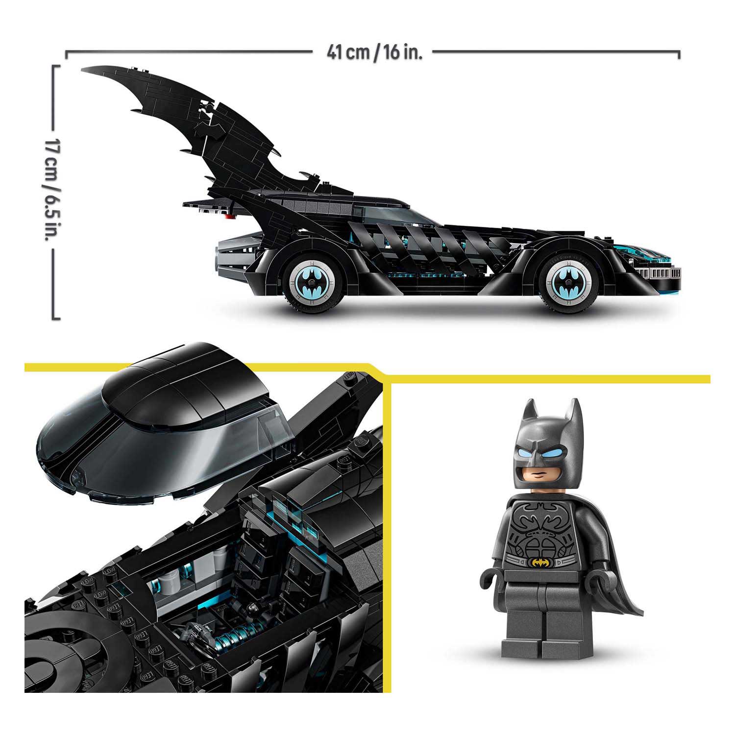 LEGO Super Heroes 76304 Batman Forever Batmobil