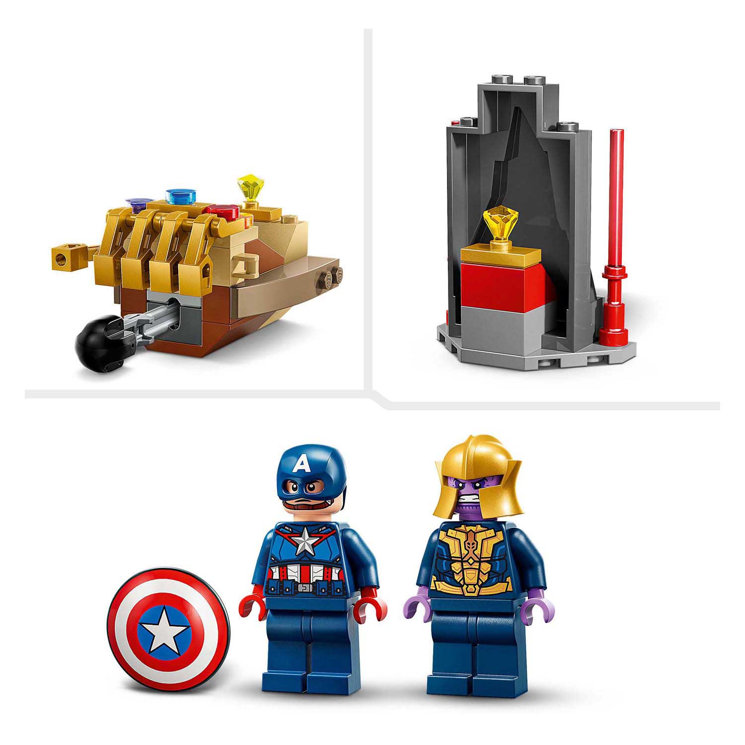 LEGO Super Heroes Marvel 76319 Captain America vs. Thanos