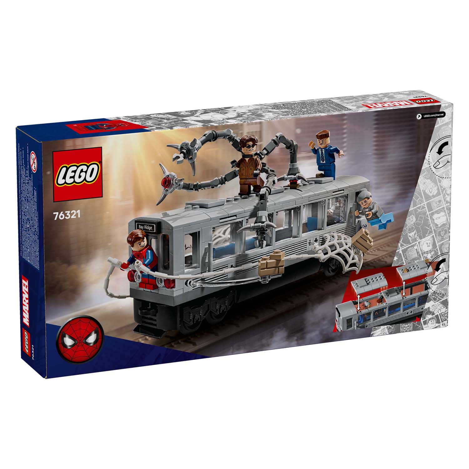 LEGO Super Heroes Marvel 76321 Spider-Man VS Doc Ock Metro-Szene