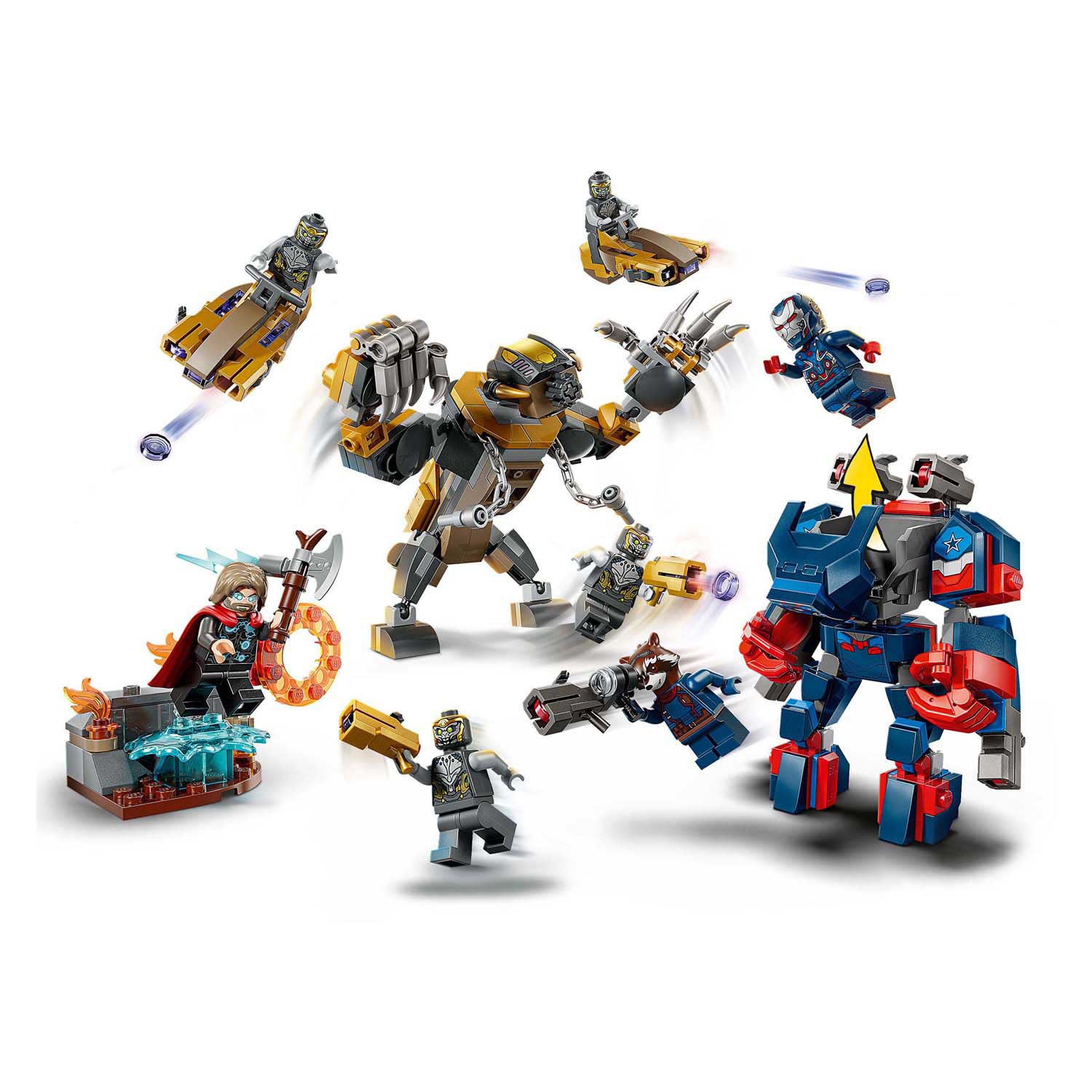 LEGO Super Heroes Marvel 76322 Avengers Endgame Thor vs. Chitauri