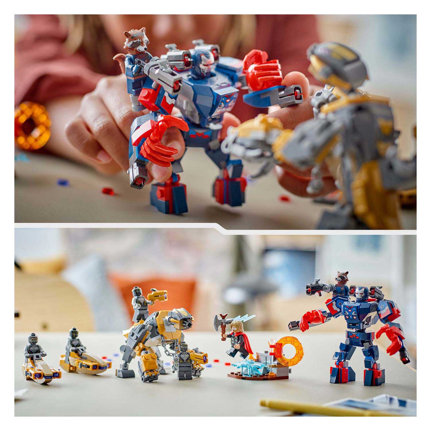 LEGO Super Heroes Marvel 76322 Avengers Endgame Thor vs. Chitauri
