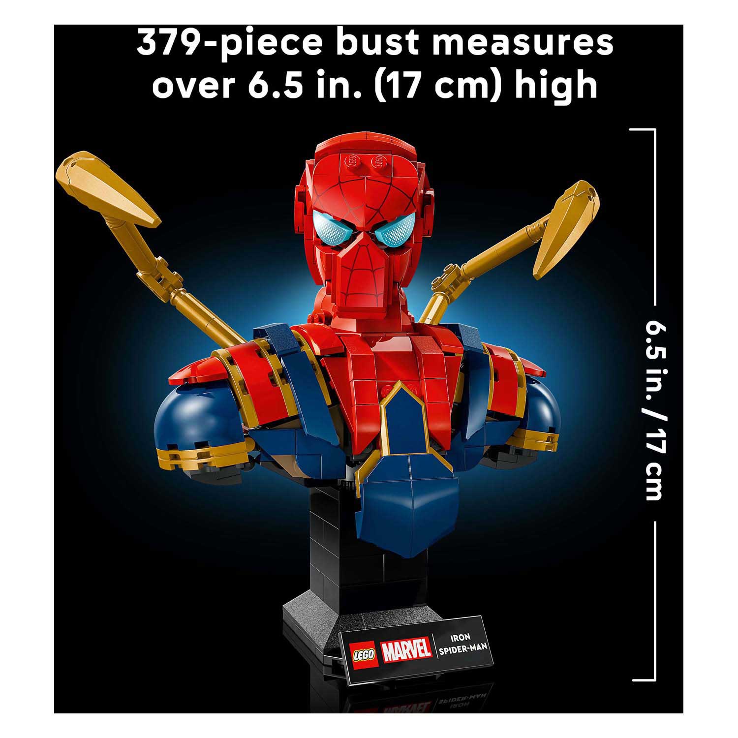 LEGO Super Heroes 76326 Iron Spider-Man Buste