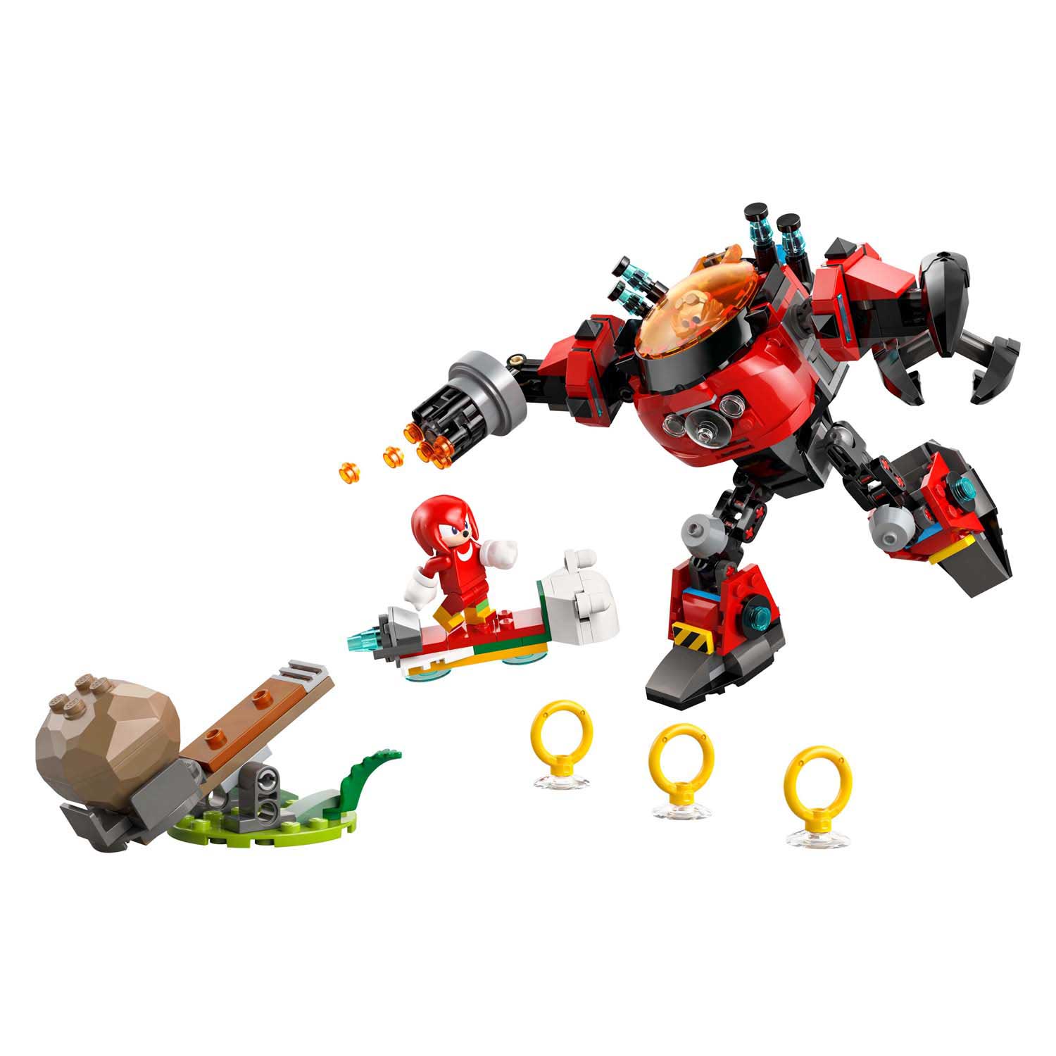 LEGO Sonic 77005 Knuckles vs. Dr. Eggman Eierbrecher-Mech