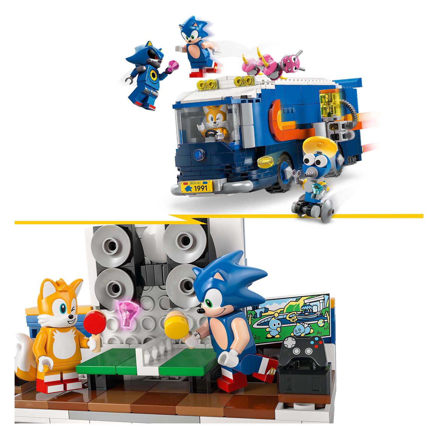 LEGO Sonic 77006 Team Sonic commandotruck