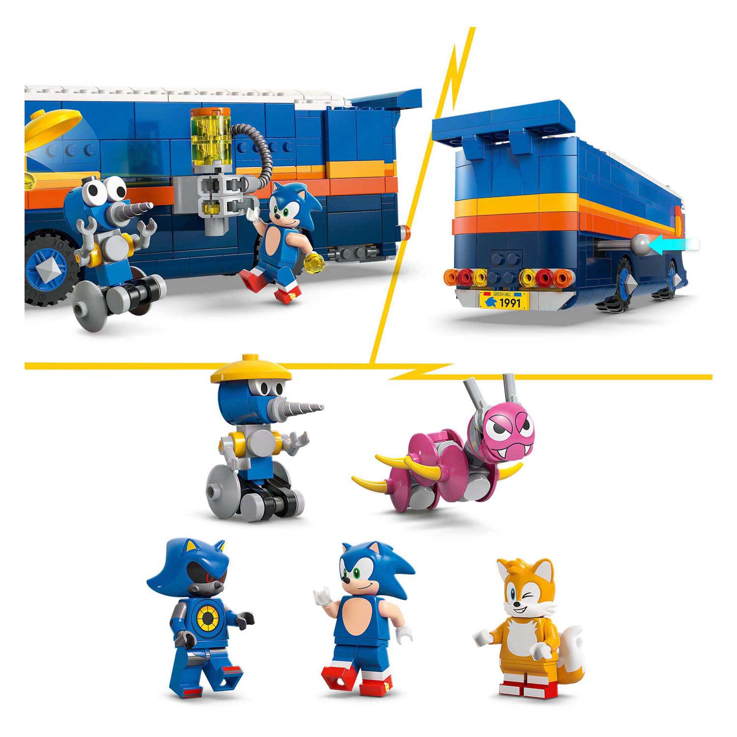 LEGO Sonic 77006 Team Sonic commandotruck
