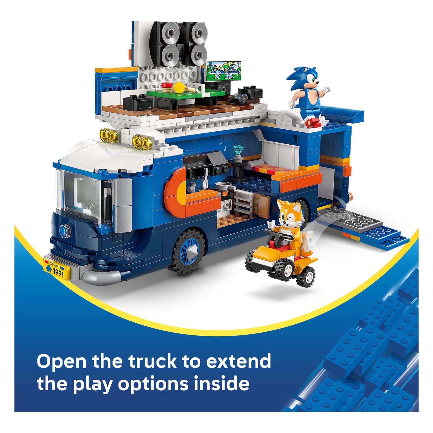 LEGO Sonic 77006 Team Sonic commandotruck