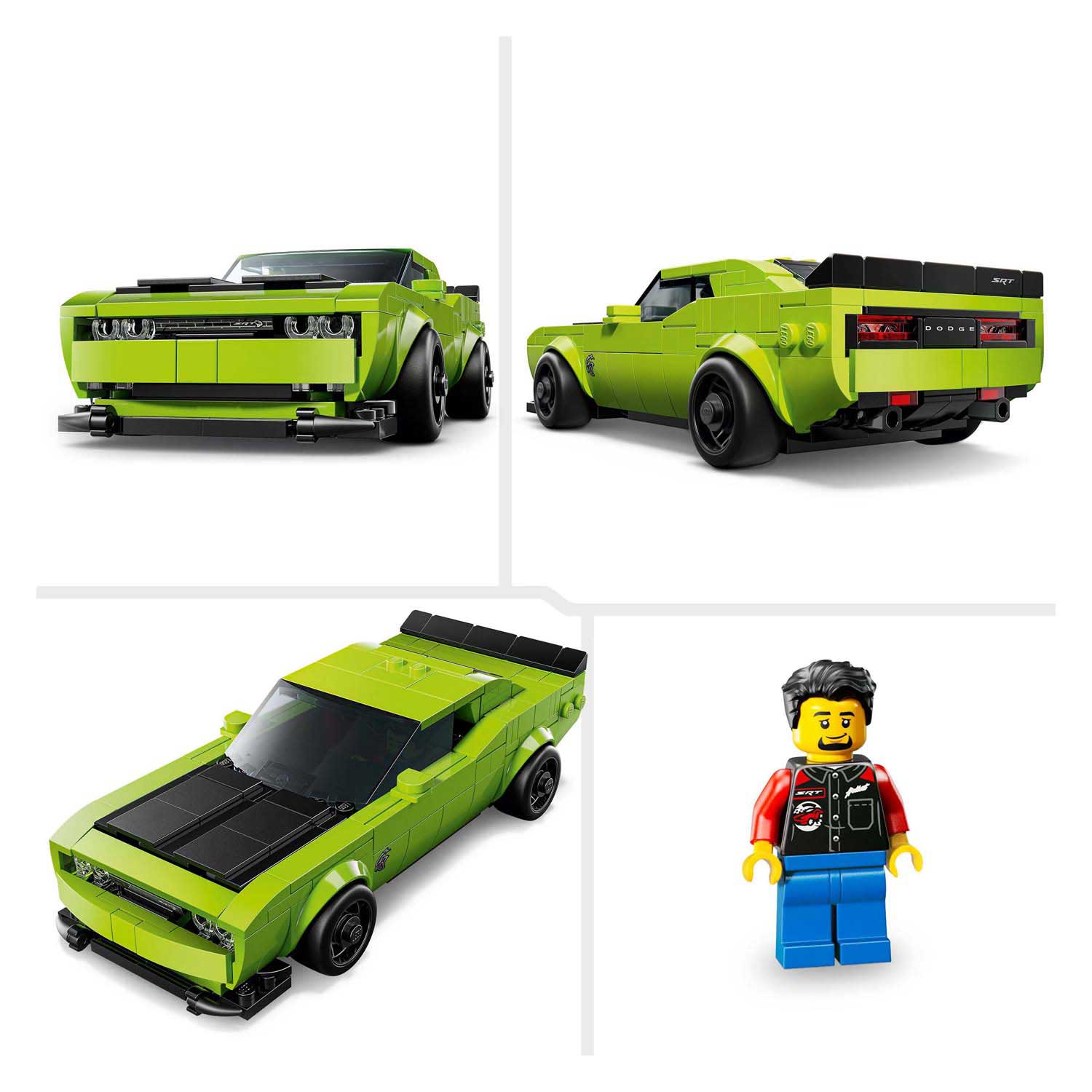 LEGO Speed Champions 77237 Dodge Challenger SRT Hellcat sportauto