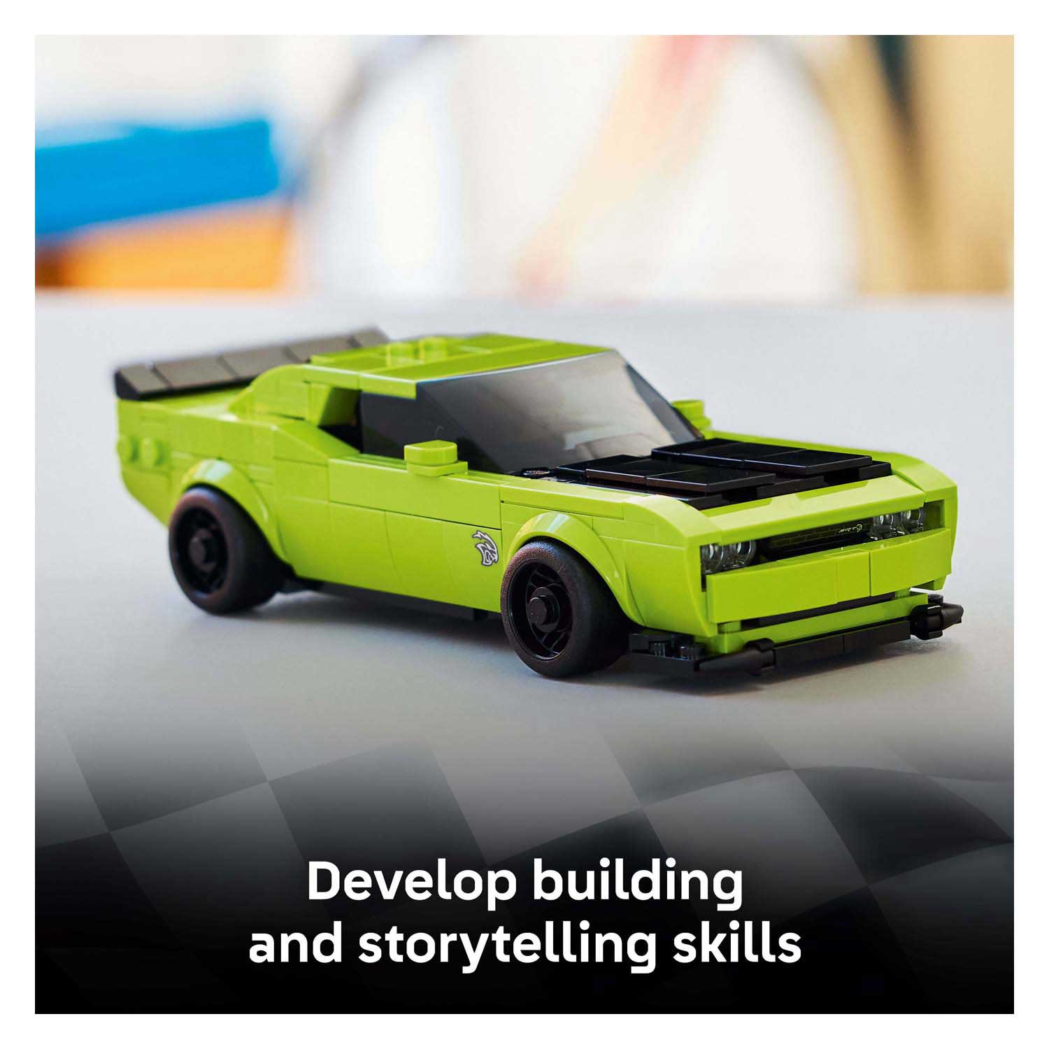 LEGO Speed Champions 77237 Dodge Challenger SRT Hellcat sportauto