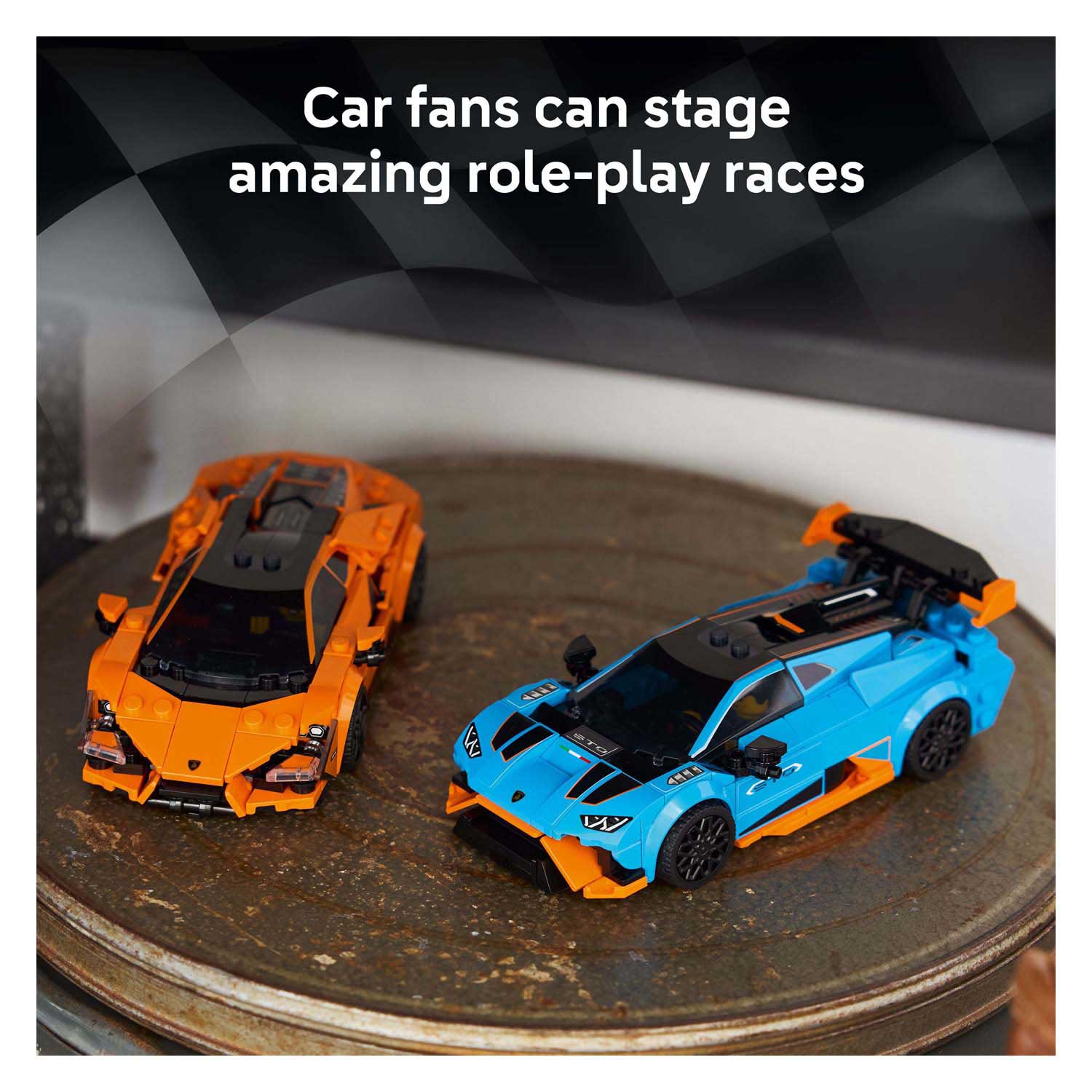 LEGO Speed Champions 77238 Lamborghini Revuelto en Huracan STO