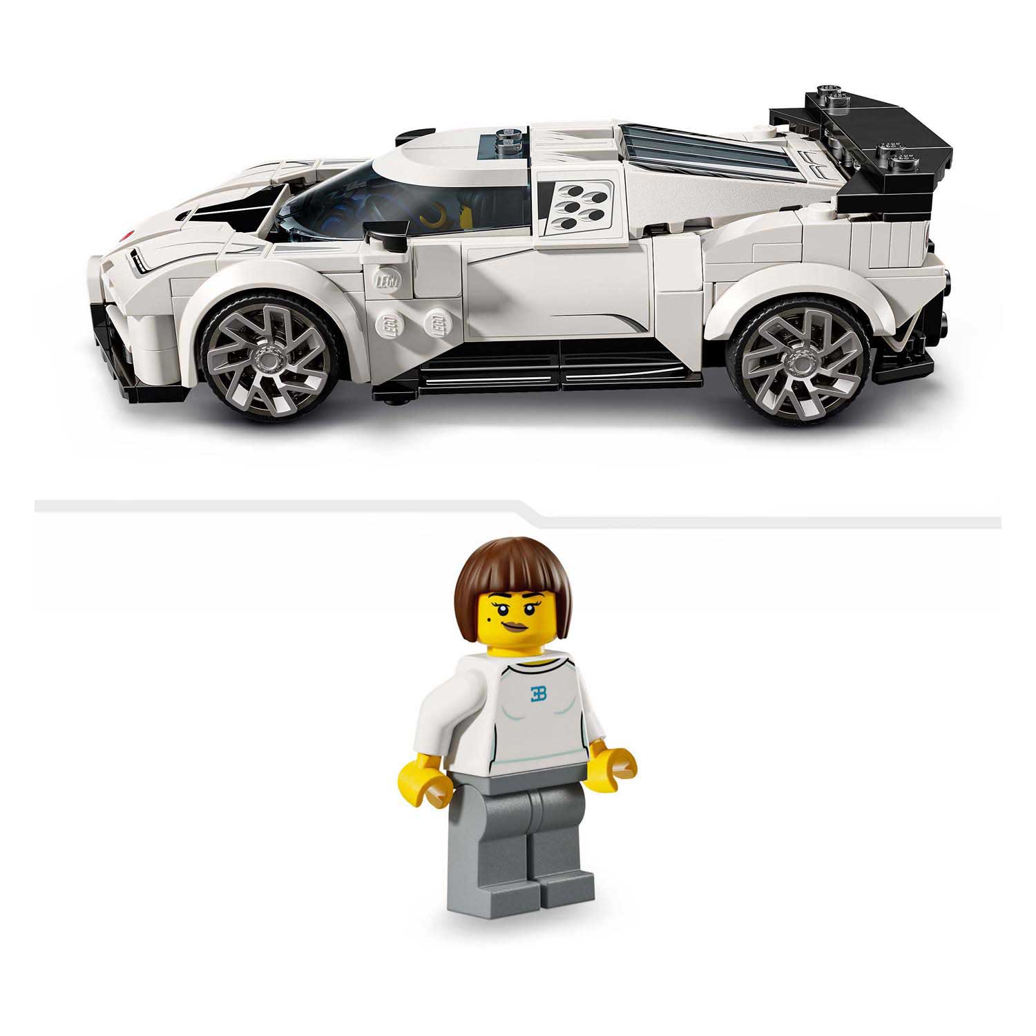 LEGO Speed Champions 77240 Bugatti Centodieci hyper sportauto