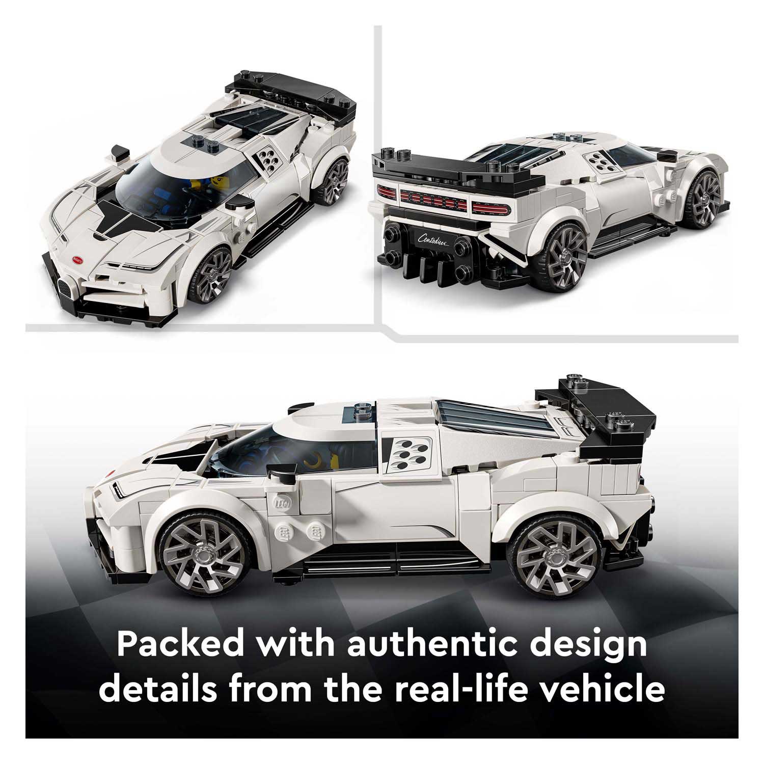 LEGO Speed Champions 77240 Bugatti Centodieci hyper sportauto
