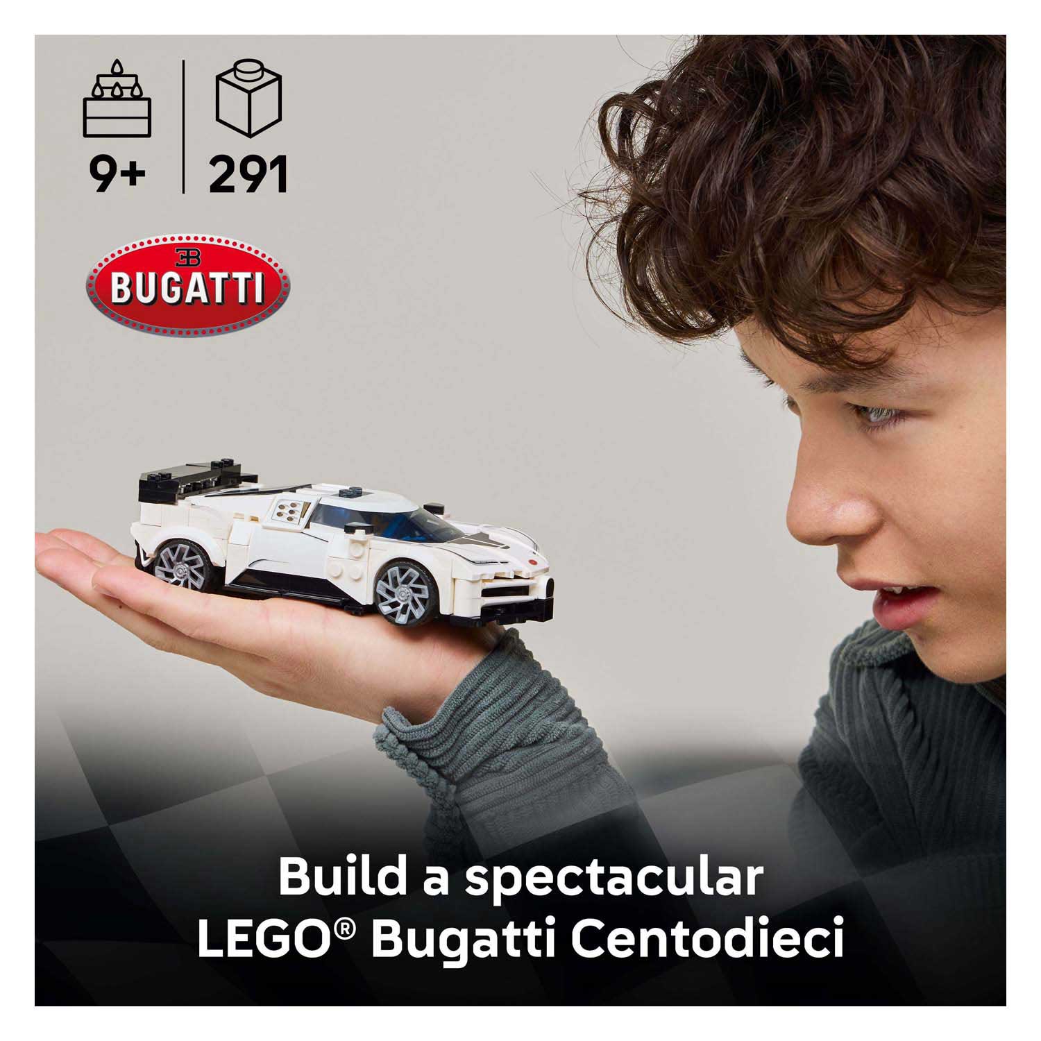 LEGO Speed Champions 77240 Bugatti Centodieci hyper sportauto