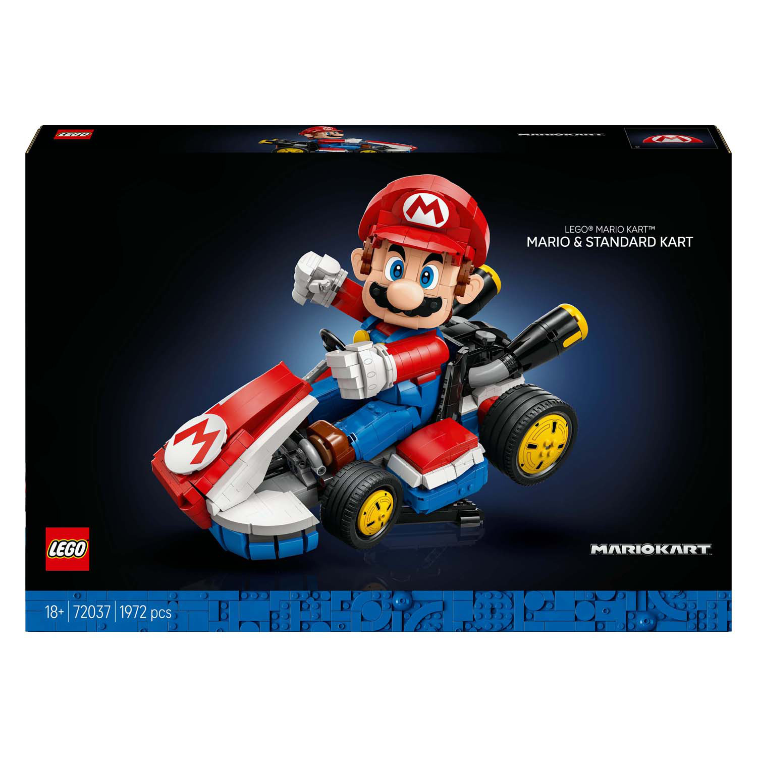 LEGO Super Mario 72037 Mario Kart Mario et le kart standard
