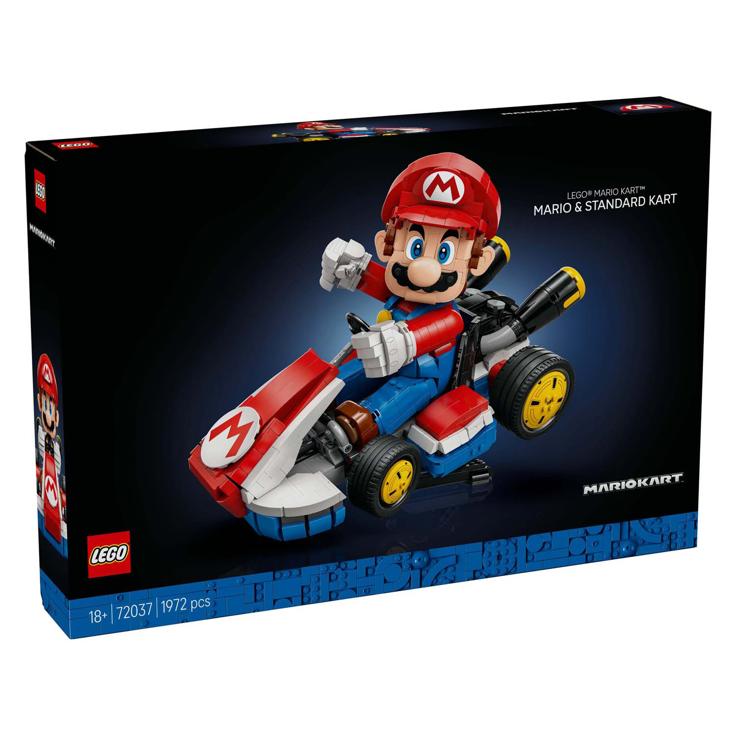LEGO Super Mario 72037 Mario Kart Mario et le kart standard