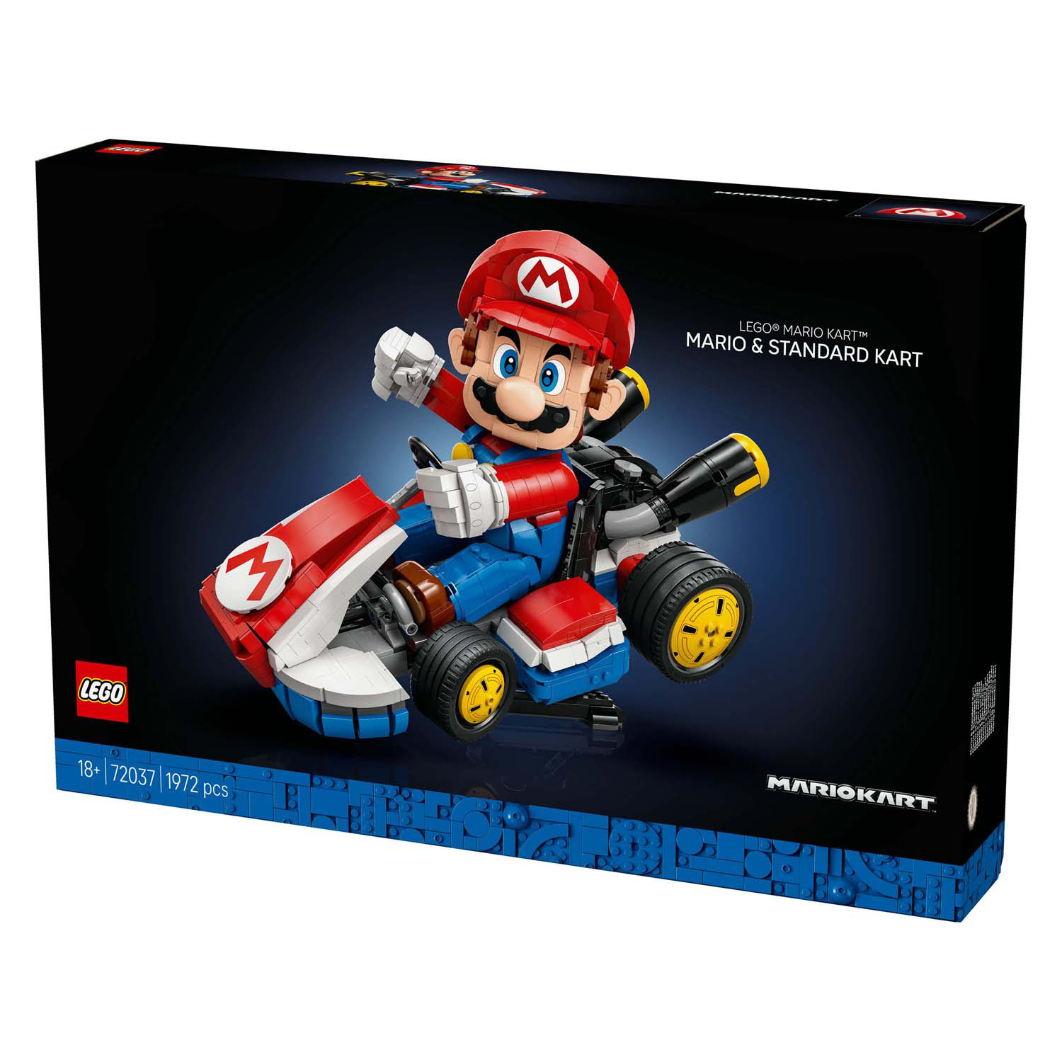 LEGO Super Mario 72037 Mario Kart Mario et le kart standard