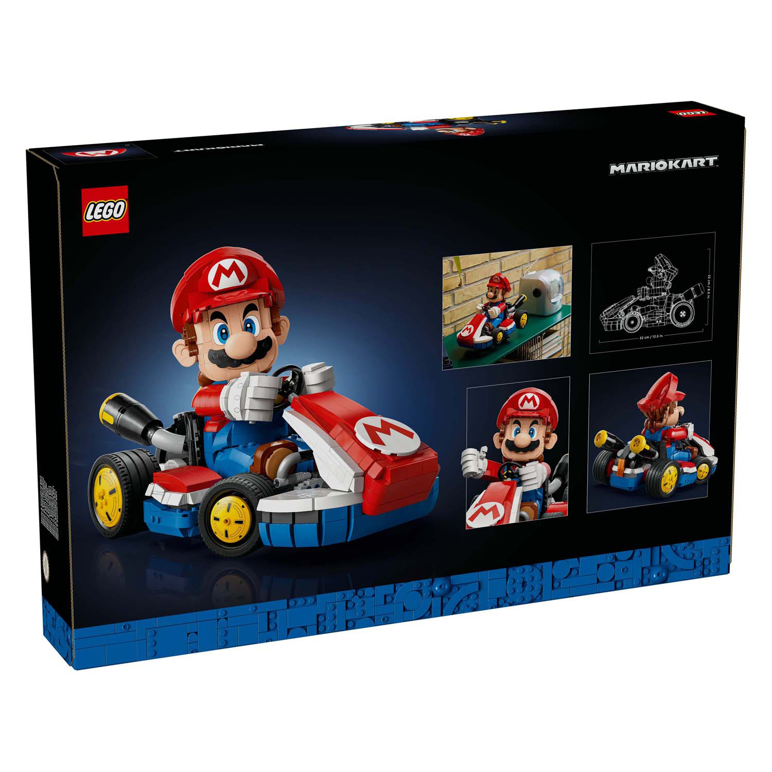 LEGO Super Mario 72037 Mario Kart Mario et le kart standard