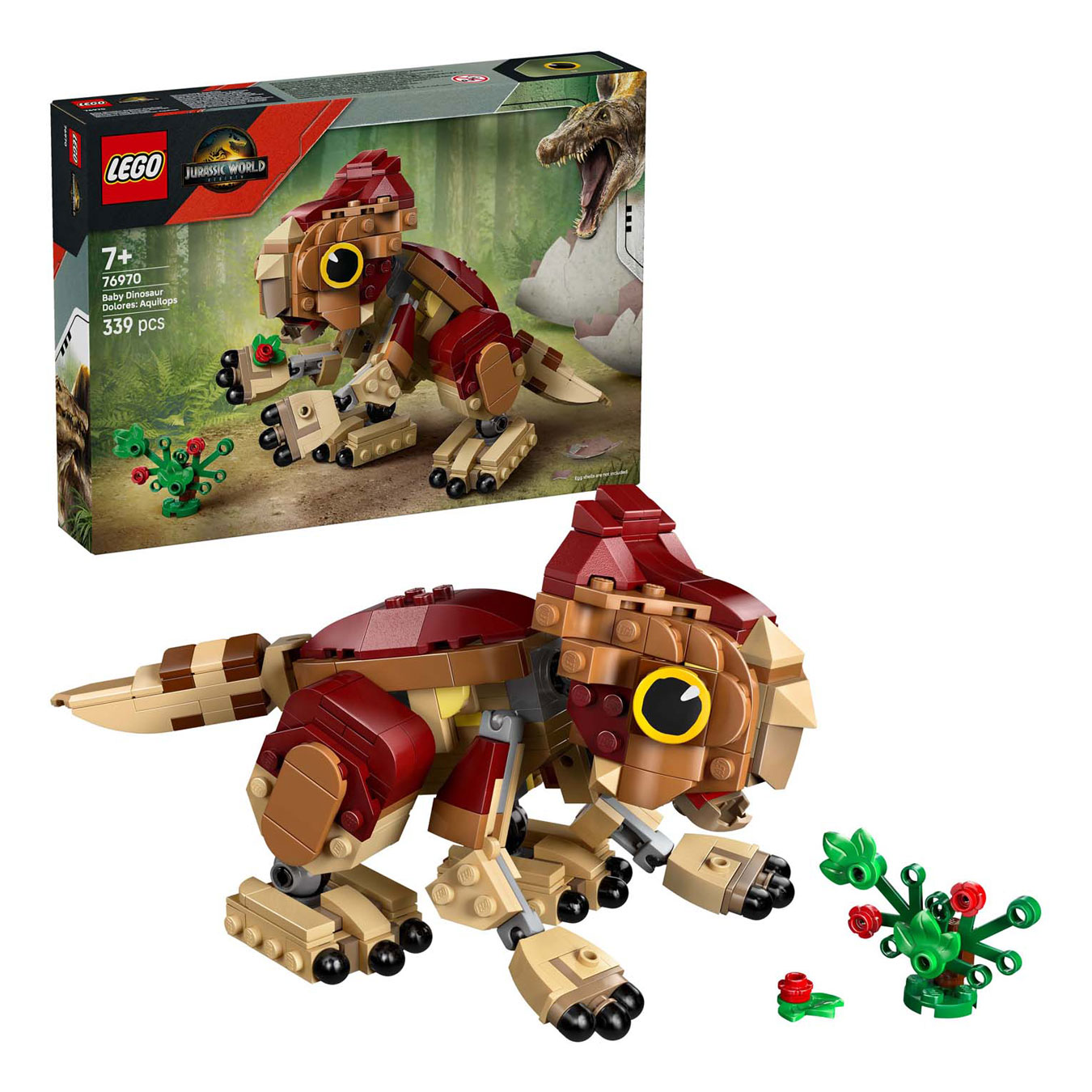 LEGO Jurassic World 76970 Bébé dinosaure Dolores : Aquilops