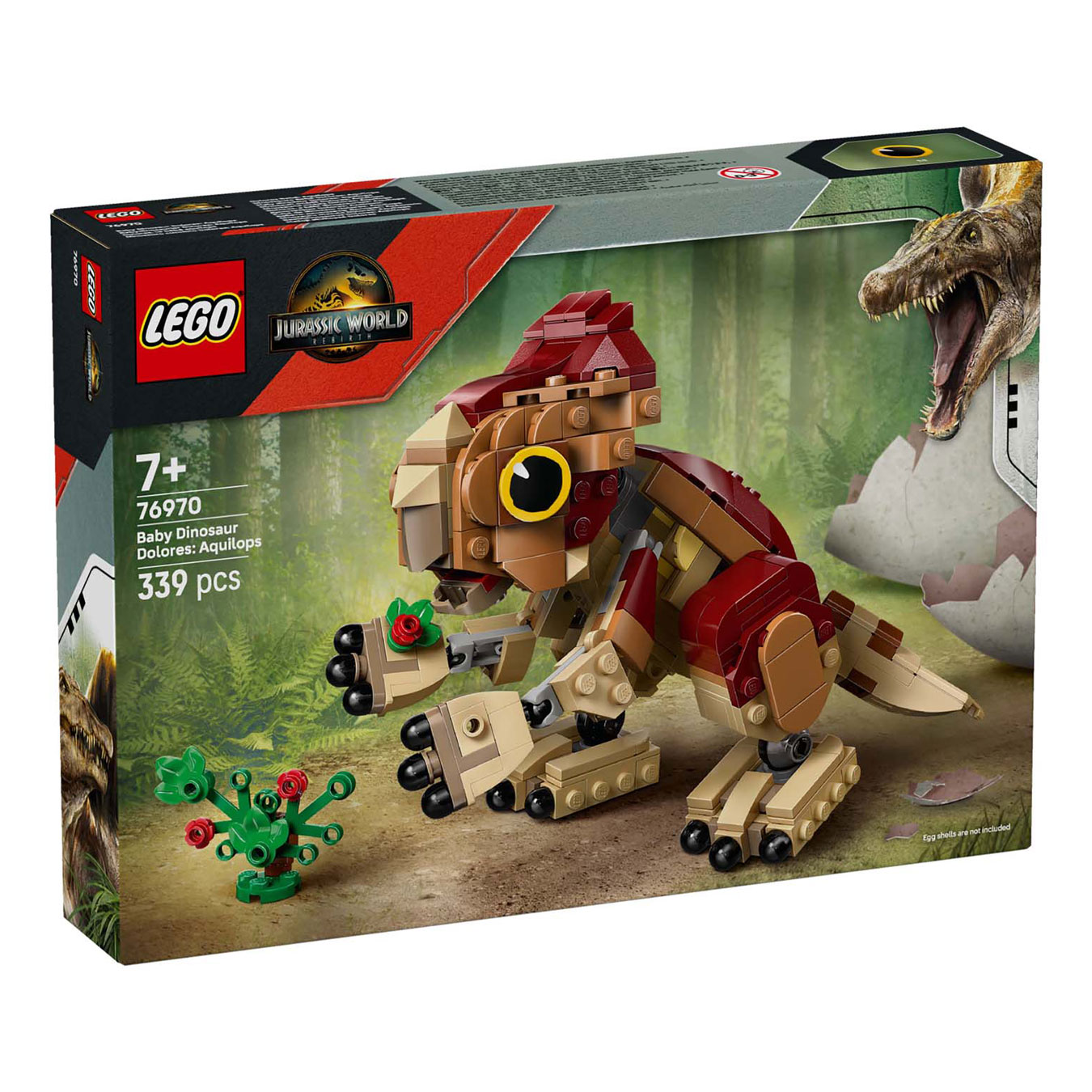 LEGO Jurassic World 76970 Bébé dinosaure Dolores : Aquilops
