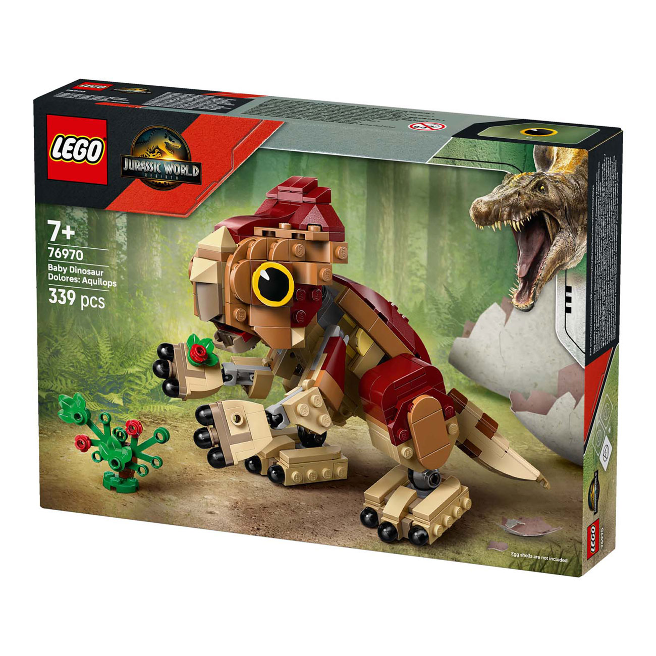 LEGO Jurassic World 76970 Bébé dinosaure Dolores : Aquilops