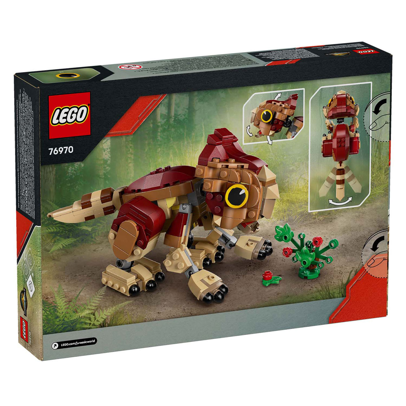 LEGO Jurassic World 76970 Bébé dinosaure Dolores : Aquilops
