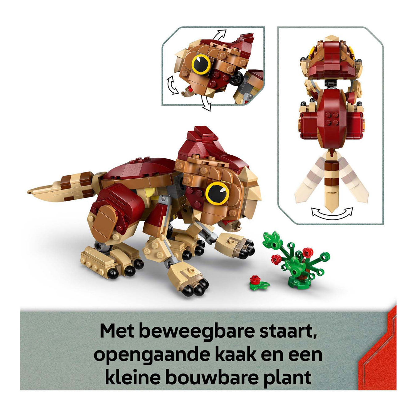 LEGO Jurassic World 76970 Bébé dinosaure Dolores : Aquilops