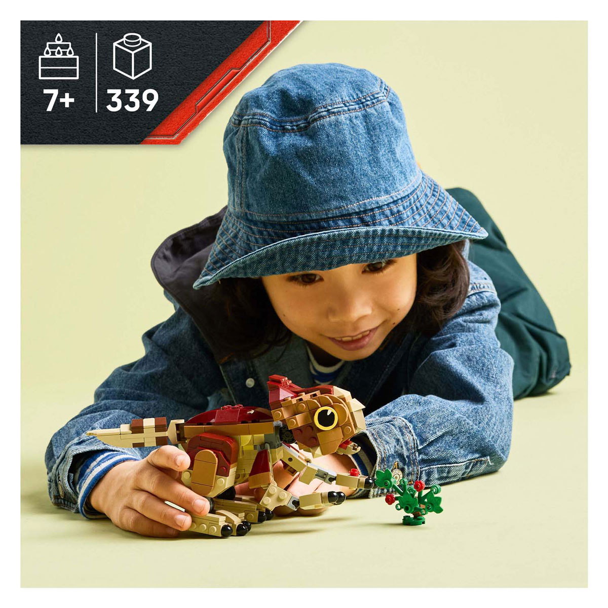 LEGO Jurassic World 76970 Bébé dinosaure Dolores : Aquilops