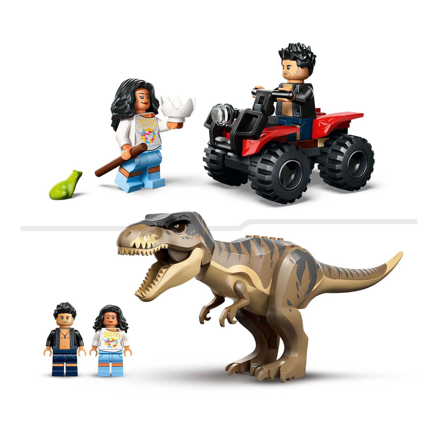 LEGO Jurassic World 76975 L'évasion du T. Rex dans la rivière