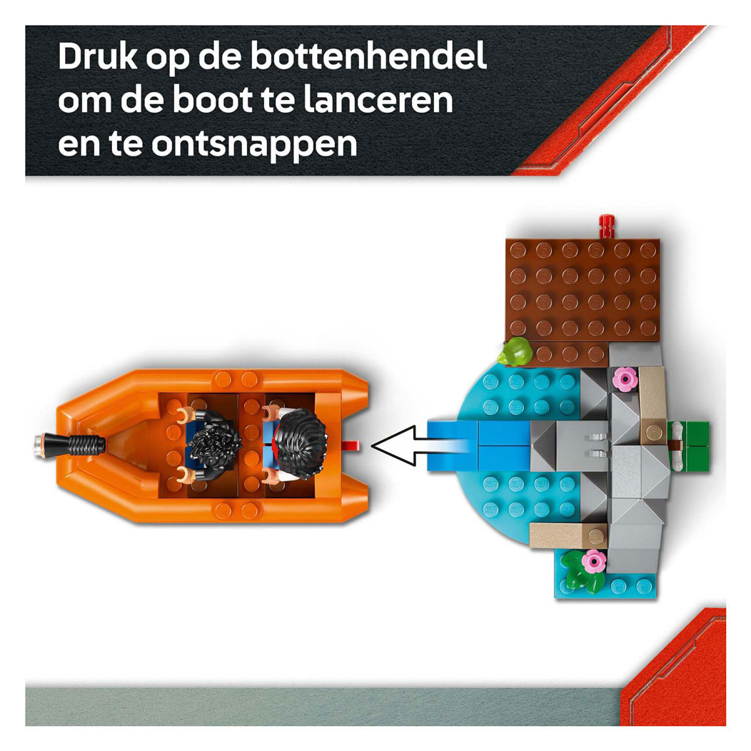 LEGO Jurassic World 76975 L'évasion du T. Rex dans la rivière