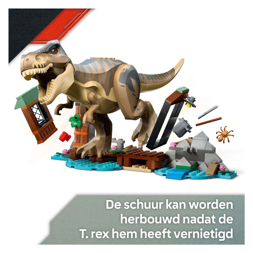 LEGO Jurassic World 76975 L'évasion du T. Rex dans la rivière