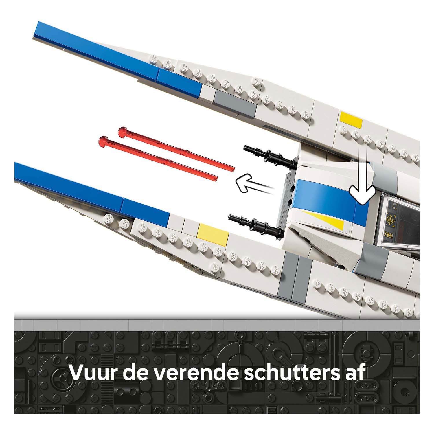 LEGO Star Wars 75399 Andor Rebel U-Wint Starfighter Ruimteschip