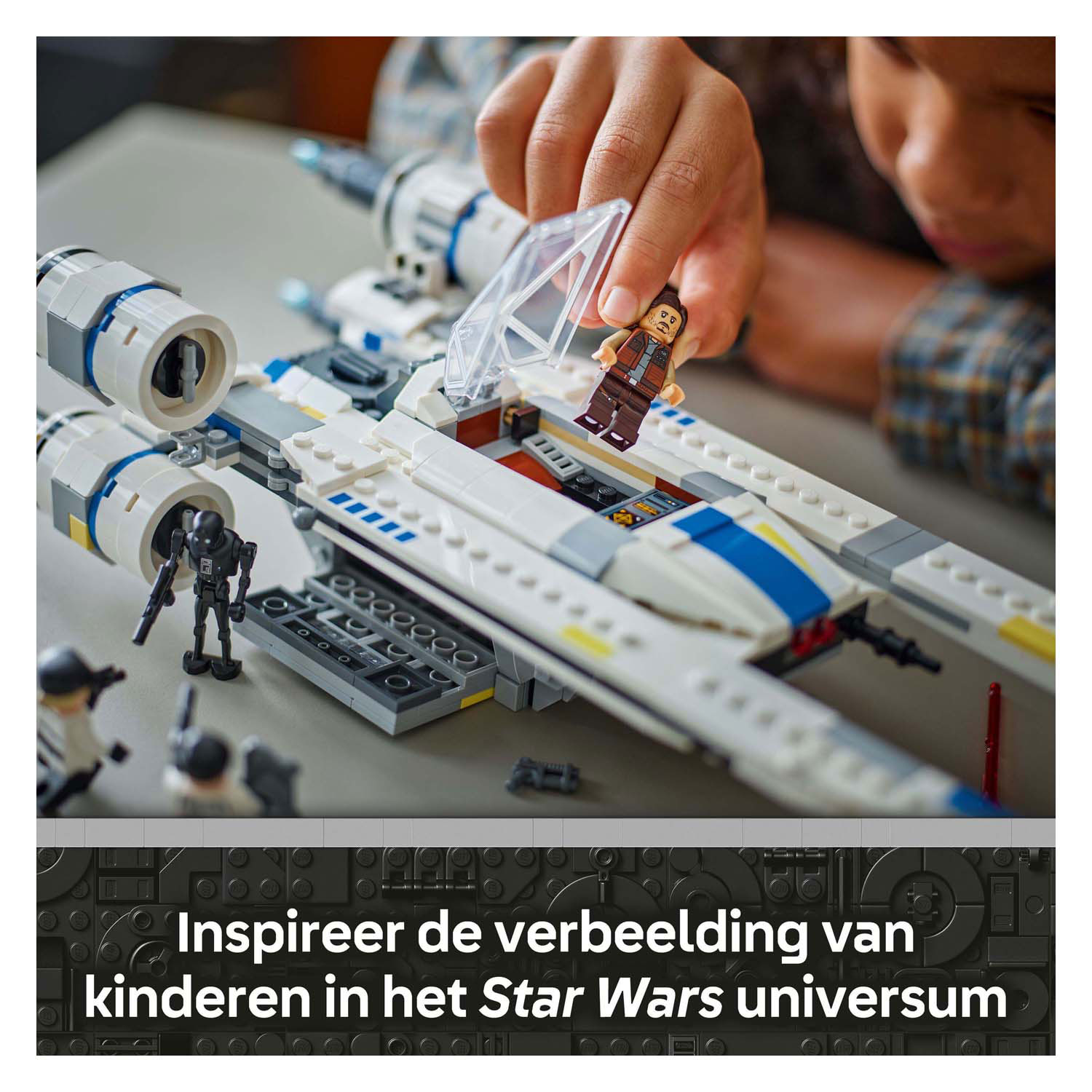 LEGO Star Wars 75399 Andor Rebel U-Wint Starfighter Ruimteschip