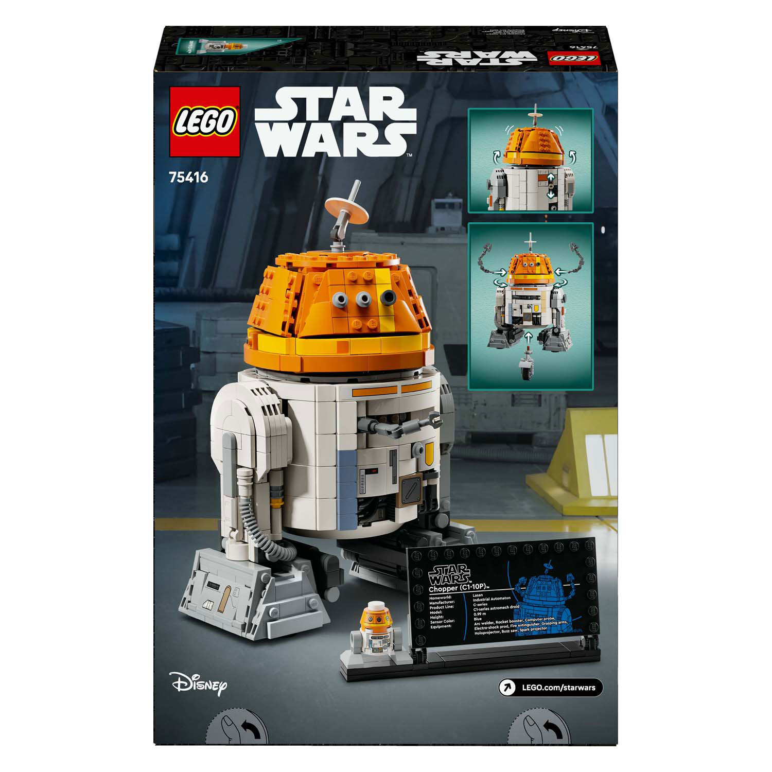 LEGO Star Wars 75416 Chopper C1-10P Astromech Droid
