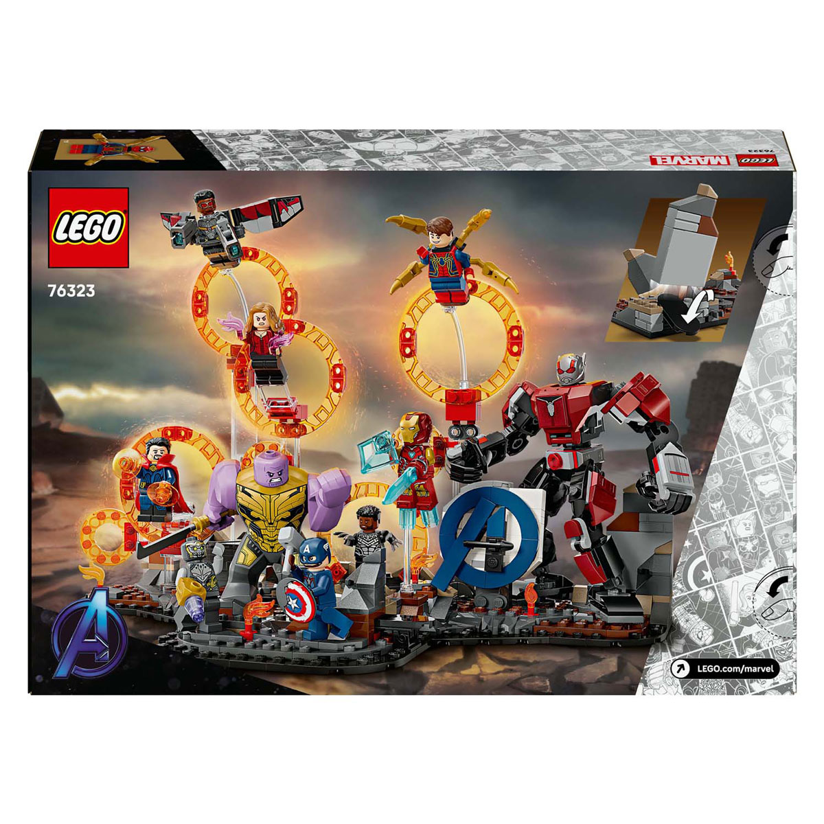 LEGO Marvel 76323 Avengers Endgame Eindstrijd