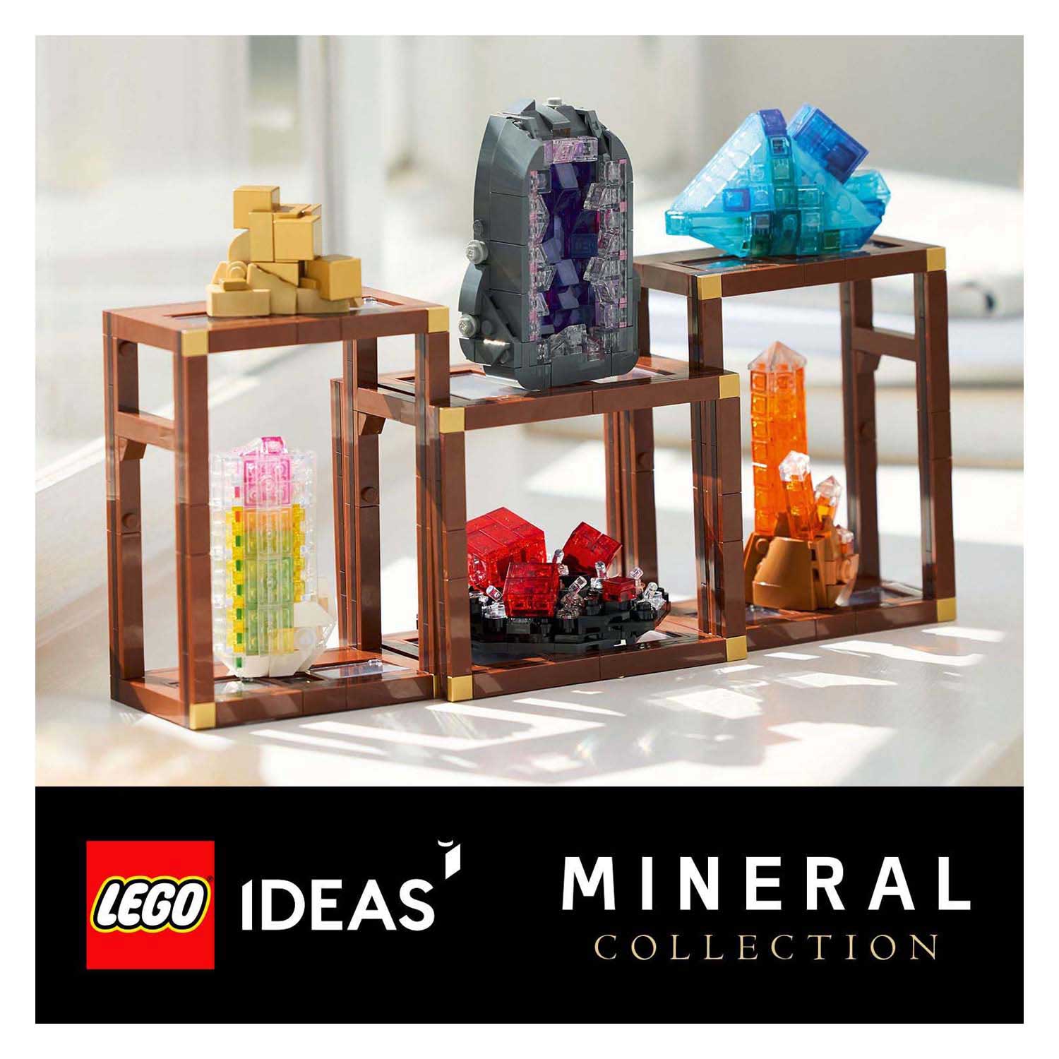 Lego Ideas 21362 Mineral Collection